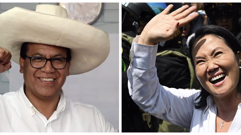 Keiko Fujimori y Roberto Sánchez afinan sus cierres de campaña en Lima antes de la segunda vuelta.