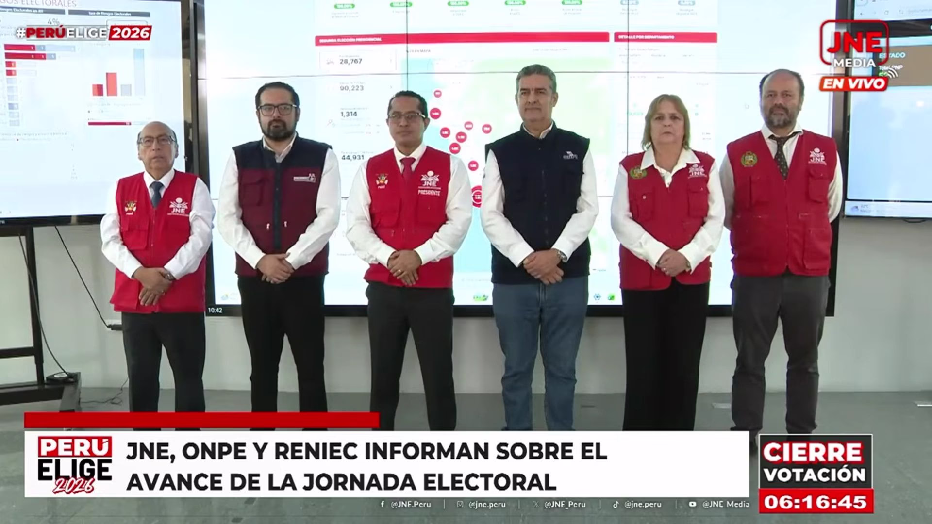 JNE reporta detención de dos personeros por hallazgo de 90 cédulas de votación marcadas en Lima