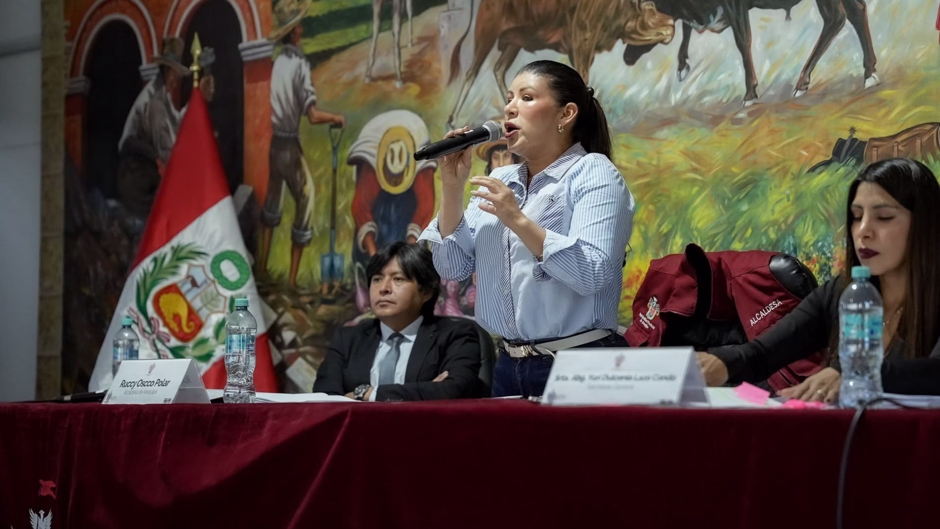 Ruccy Oscco solicita licencia de 30 días para postular a la alcaldía de Arequipa en las elecciones 2026
