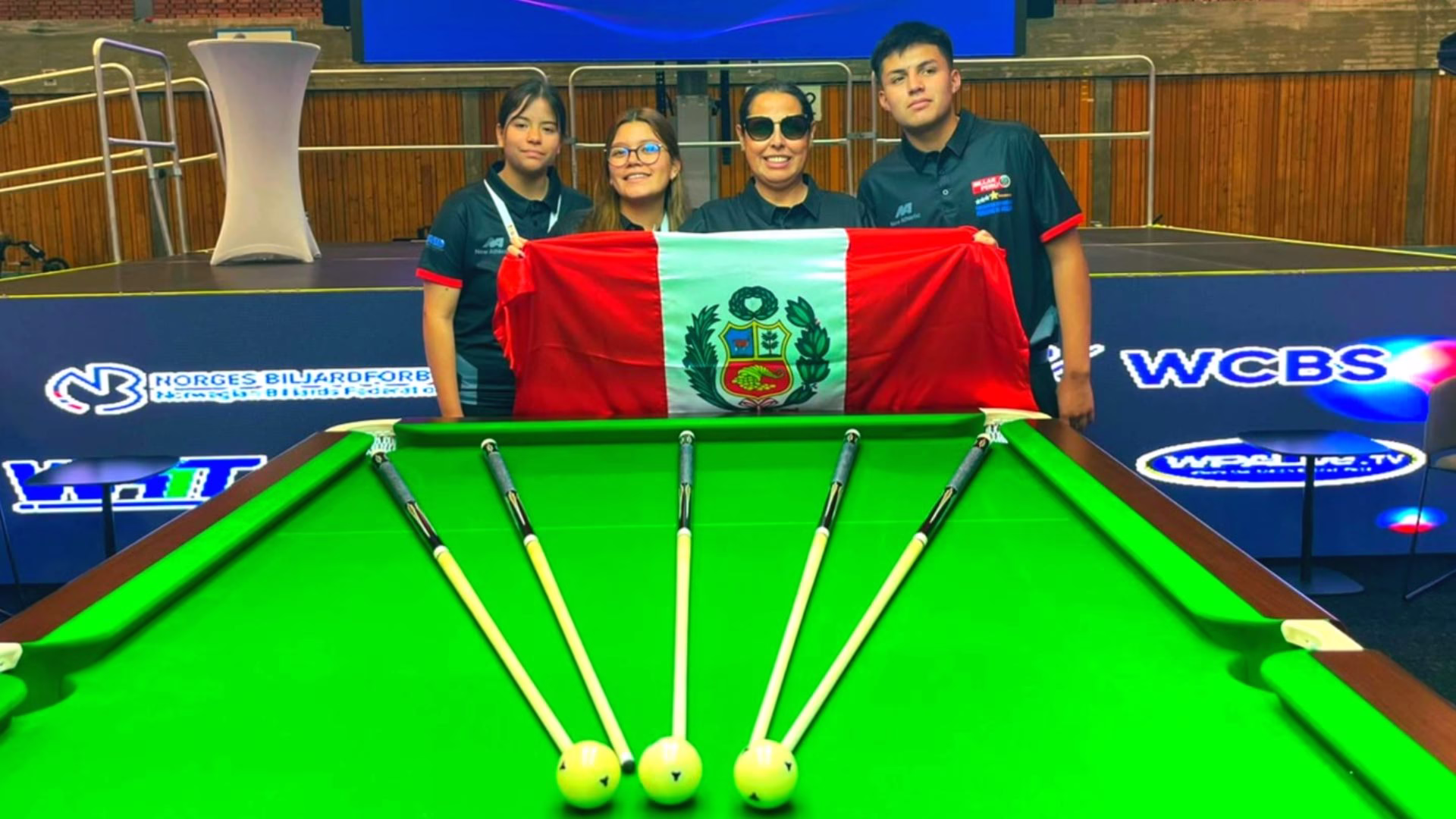 Representantes arequipeños compiten en el Mundial Sub-19 de Heyball en Oslo, Noruega