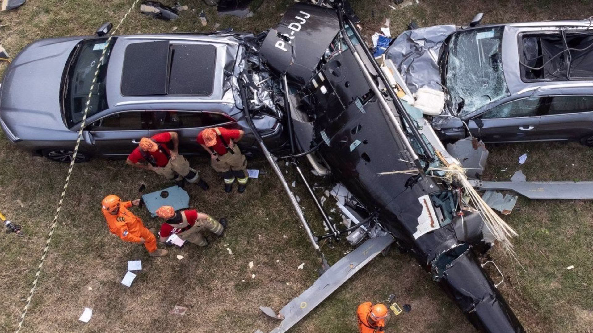Choque de helicópteros en Río de Janeiro deja seis muertos; entre las víctimas figuran Oliver Tree y Gaspi