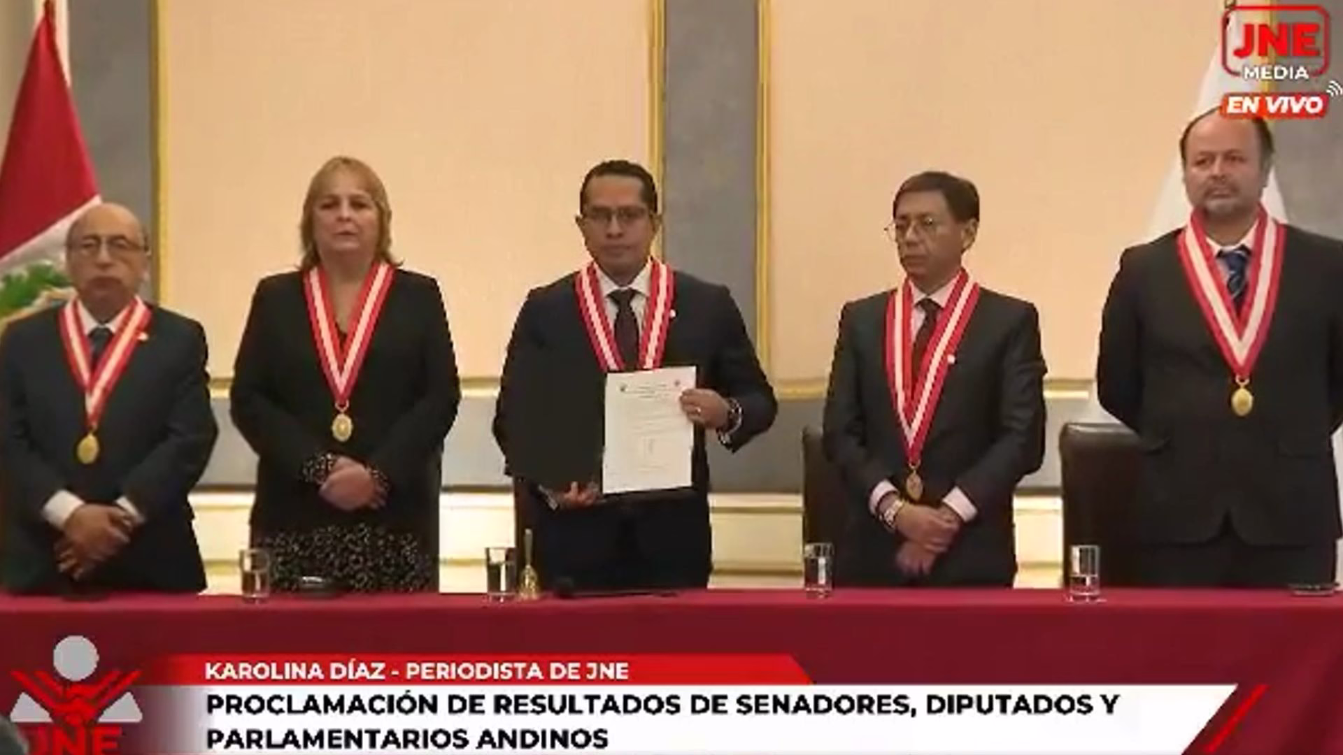 JNE proclama resultados oficiales del Senado y Cámara de Diputados tras Elecciones Generales 2026