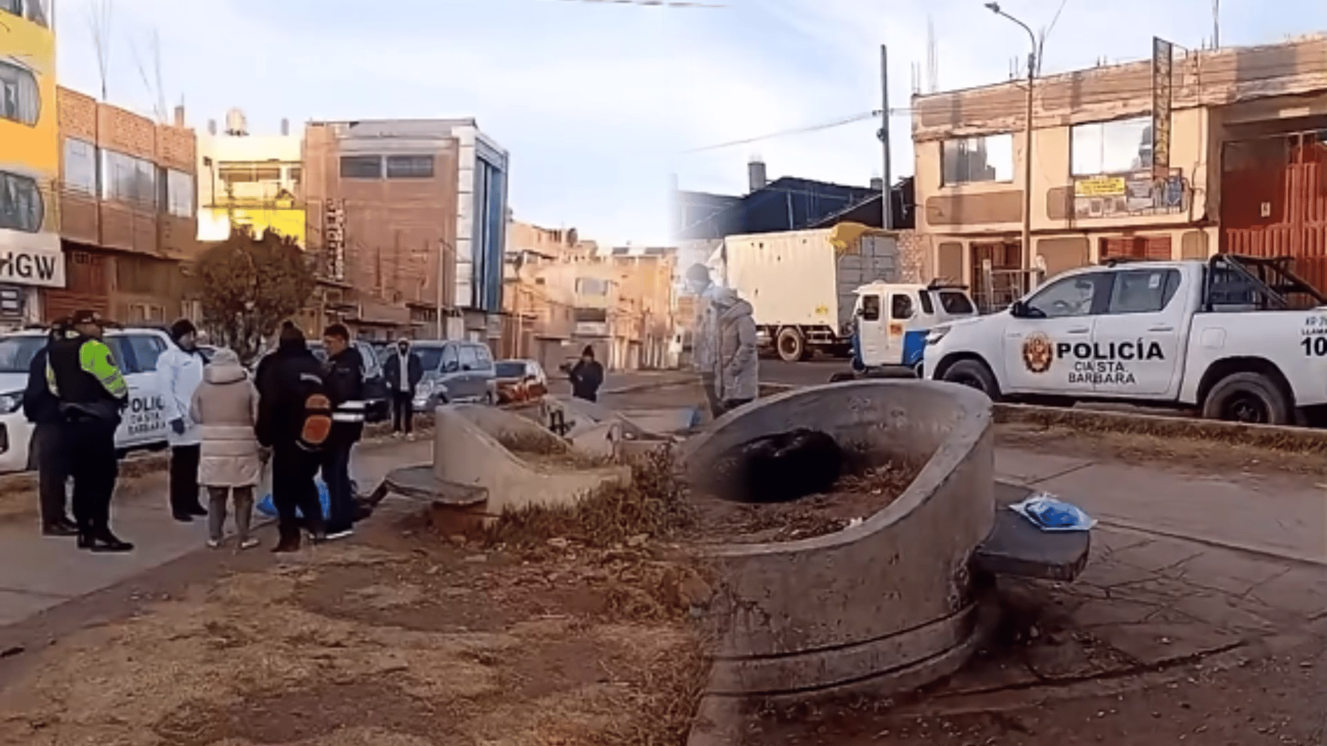 Juliaca: encuentran sin vida a un hombre en una banca de la avenida Ferrocarril.