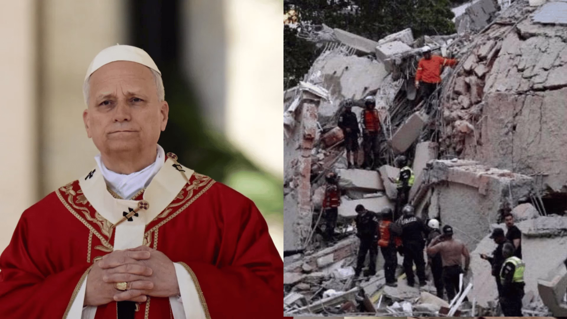 Papa León XIV destina 100.000 euros a Venezuela tras terremotos que dejan más de 180 fallecidos.