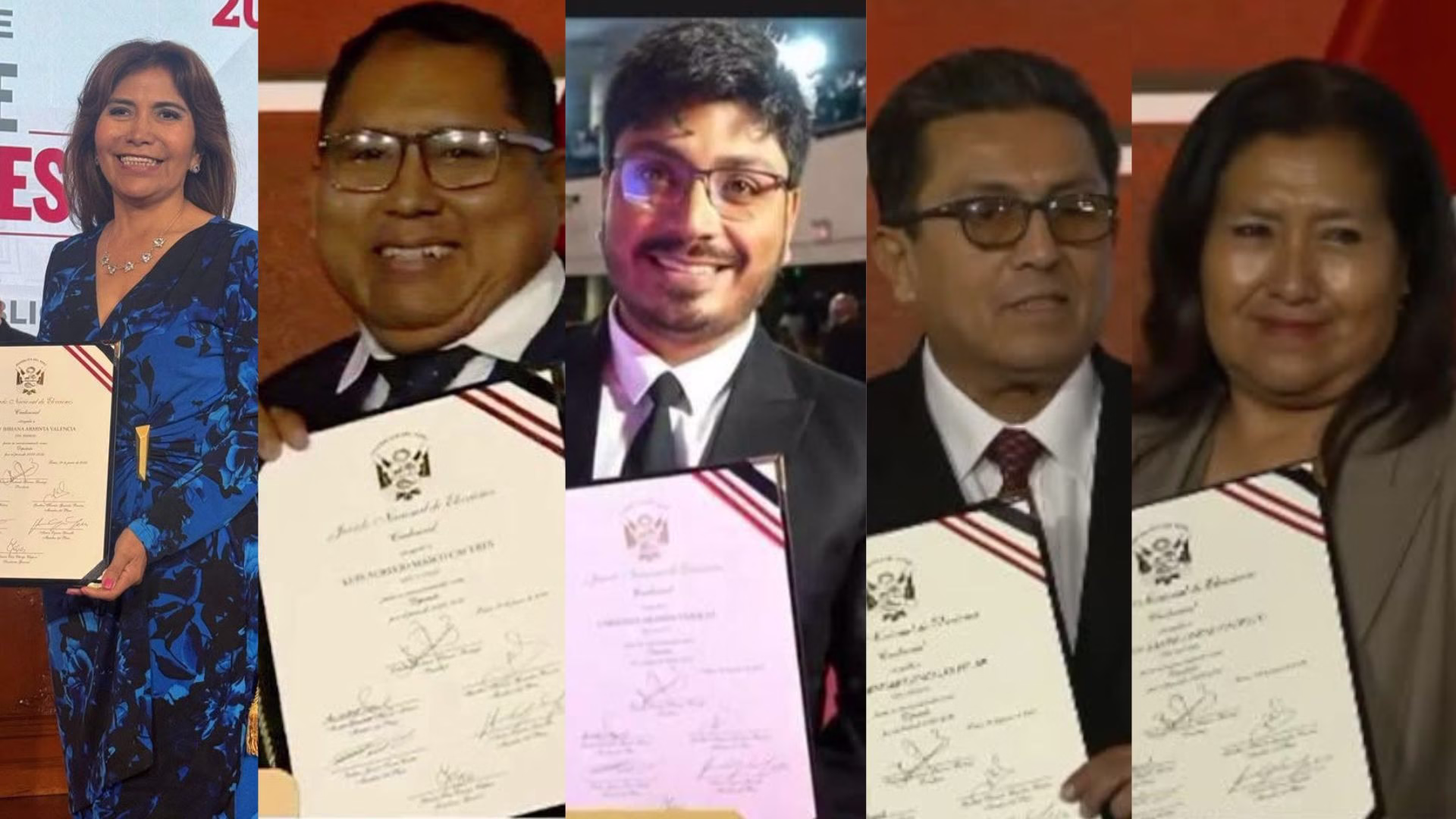 Arequipa ya tiene a sus 6 diputados acreditados: JNE entrega credenciales para Congreso 2026-2031