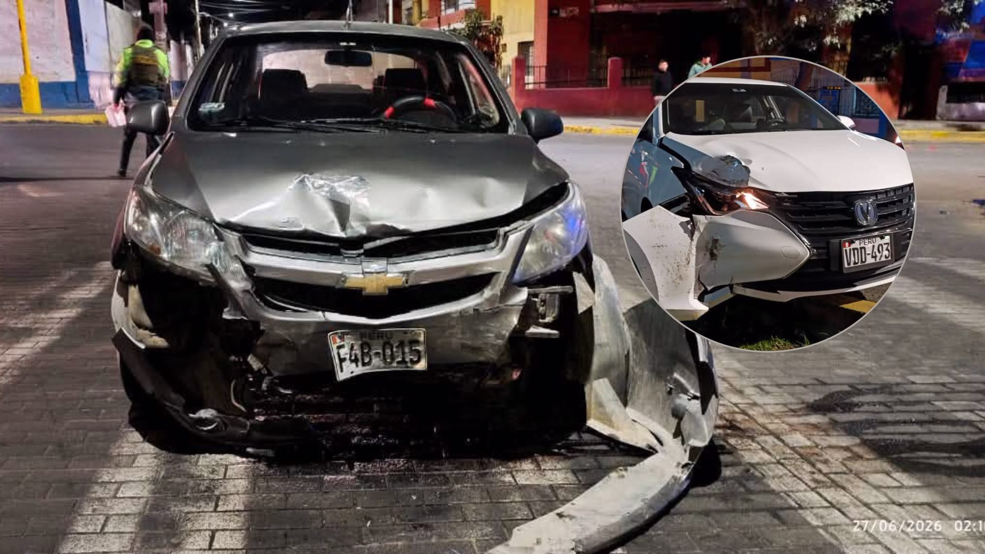 Accidente de tránsito en Arequipa deja 3 heridos tras violento choque en calles La Paz y Don Bosco