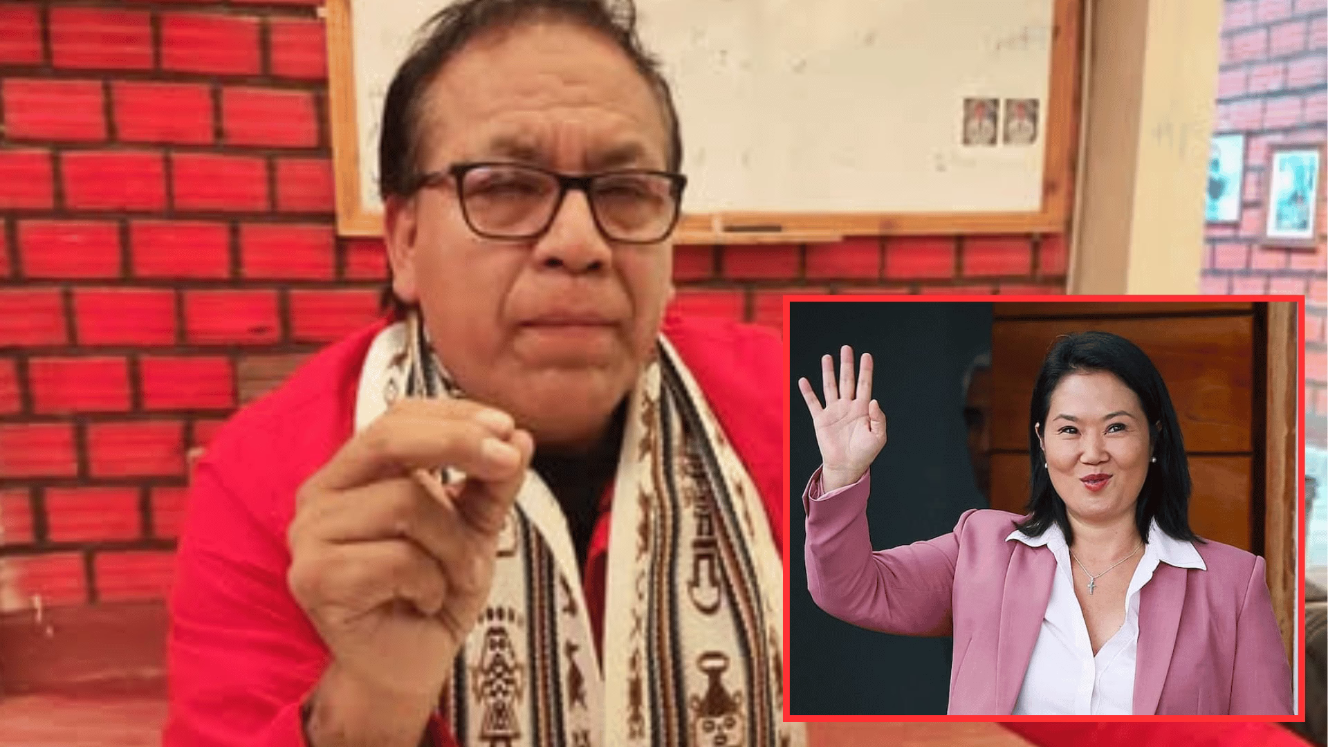 Roberto Sánchez anuncia alianza política y cuestiona proclamación de Keiko Fujimori.