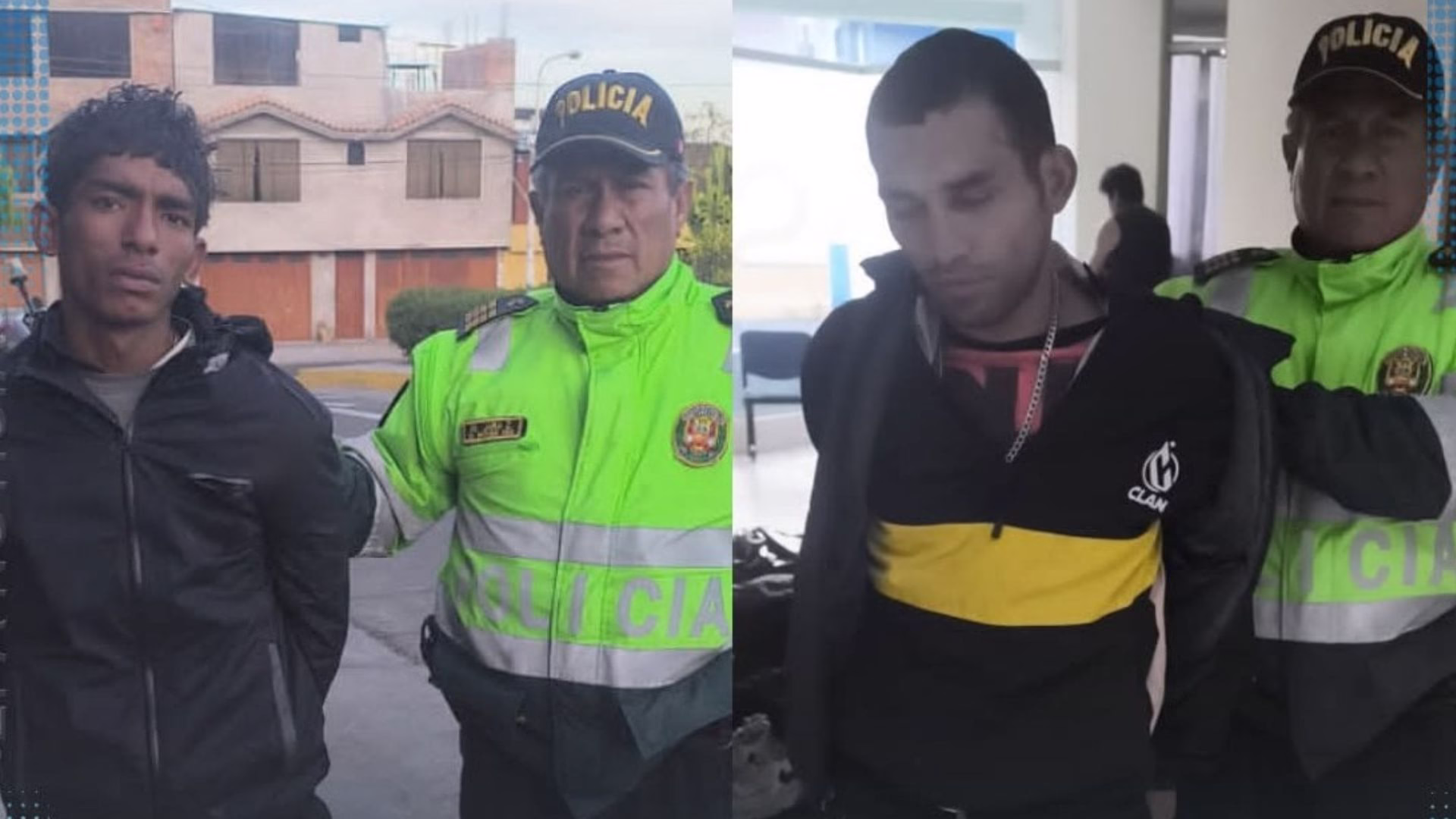 Arequipa: condenan a 20 y 18 años de prisión a dos extranjeros por robo agravado y serán expulsados del Perú