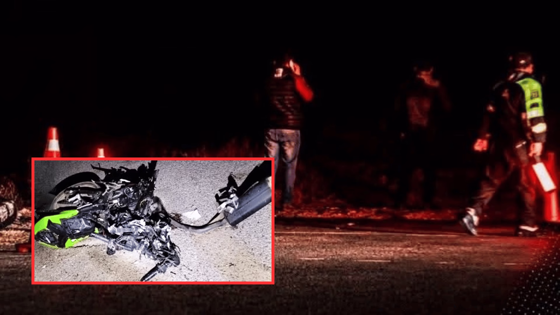 Joven motociclista pierde la vida tras violento choque en la Panamericana Sur.