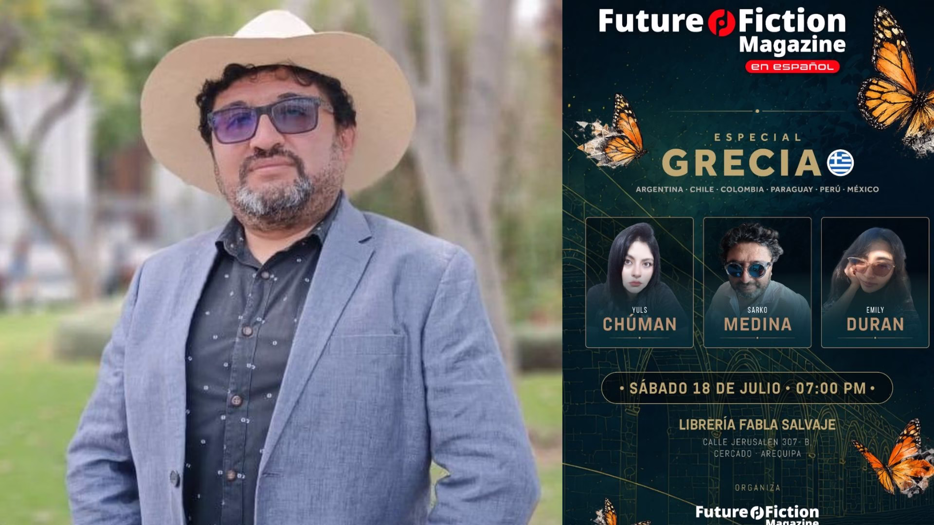Arequipa: escritor publica en revista internacional de ciencia ficción y presentará la edición