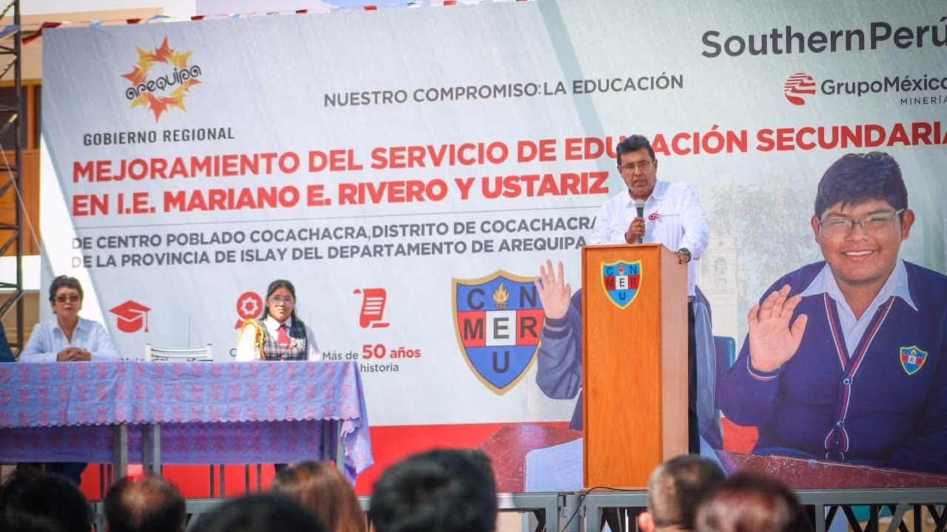 Cocachacra: Southern Perú inicia construcción de moderno colegio MERU con inversión de S/ 27 millones