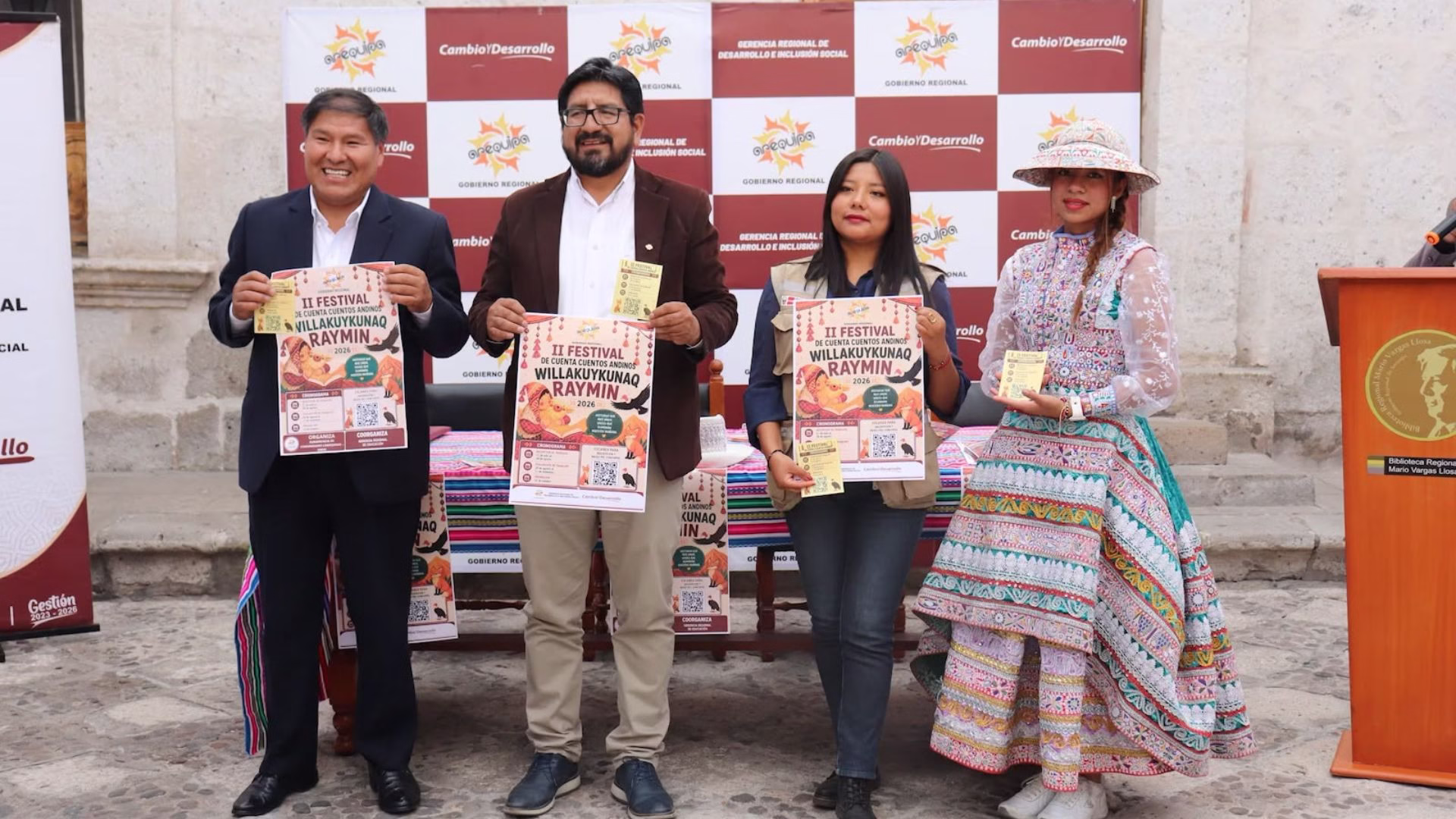 Arequipa lanza el II Festival de Cuentos Andinos 2026: esperan más de 500 escolares y publicarán las historias