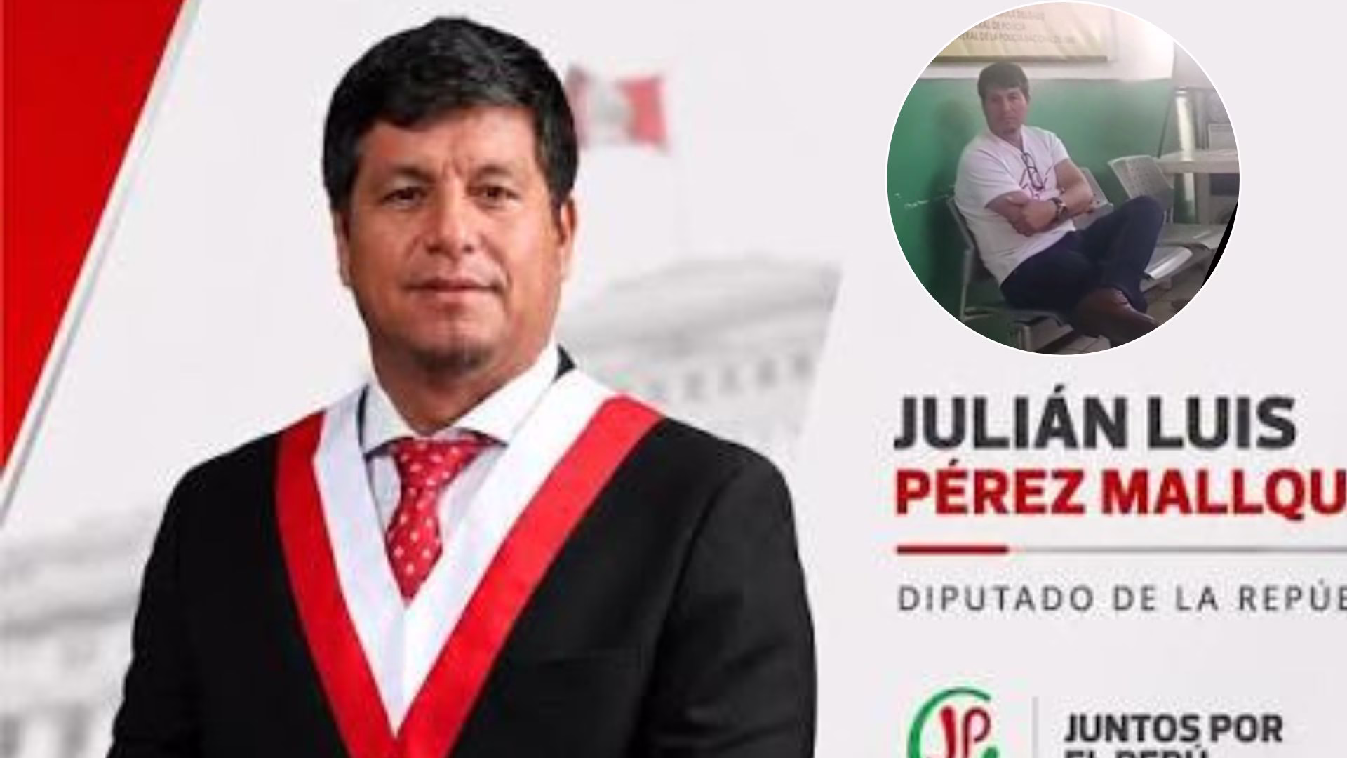 Detienen al diputado electo por Cusco, Julián Pérez Mallqui por presunta agresión a su expareja en Lima