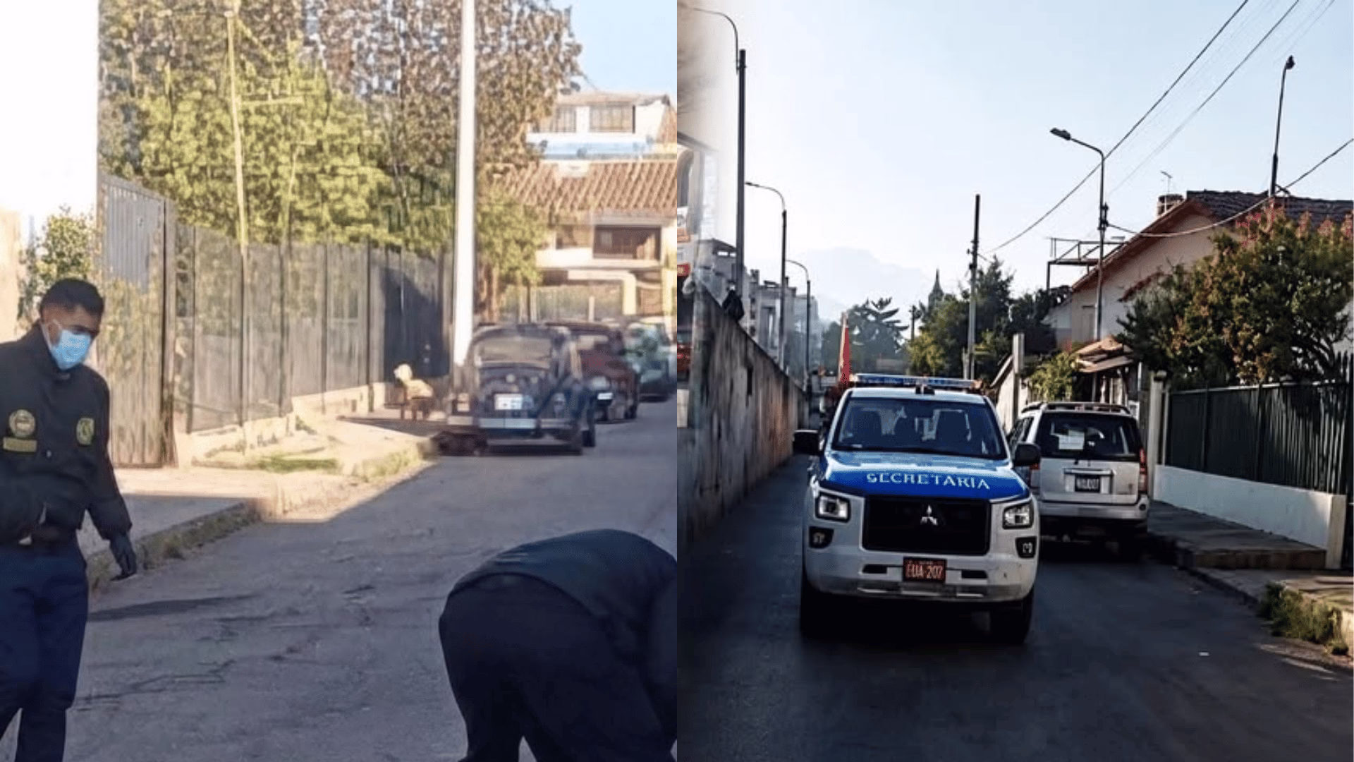Cusco: Hallan sin vida a suboficial PNP tras caer por un desnivel sin protección en Mariscal Gamarra.