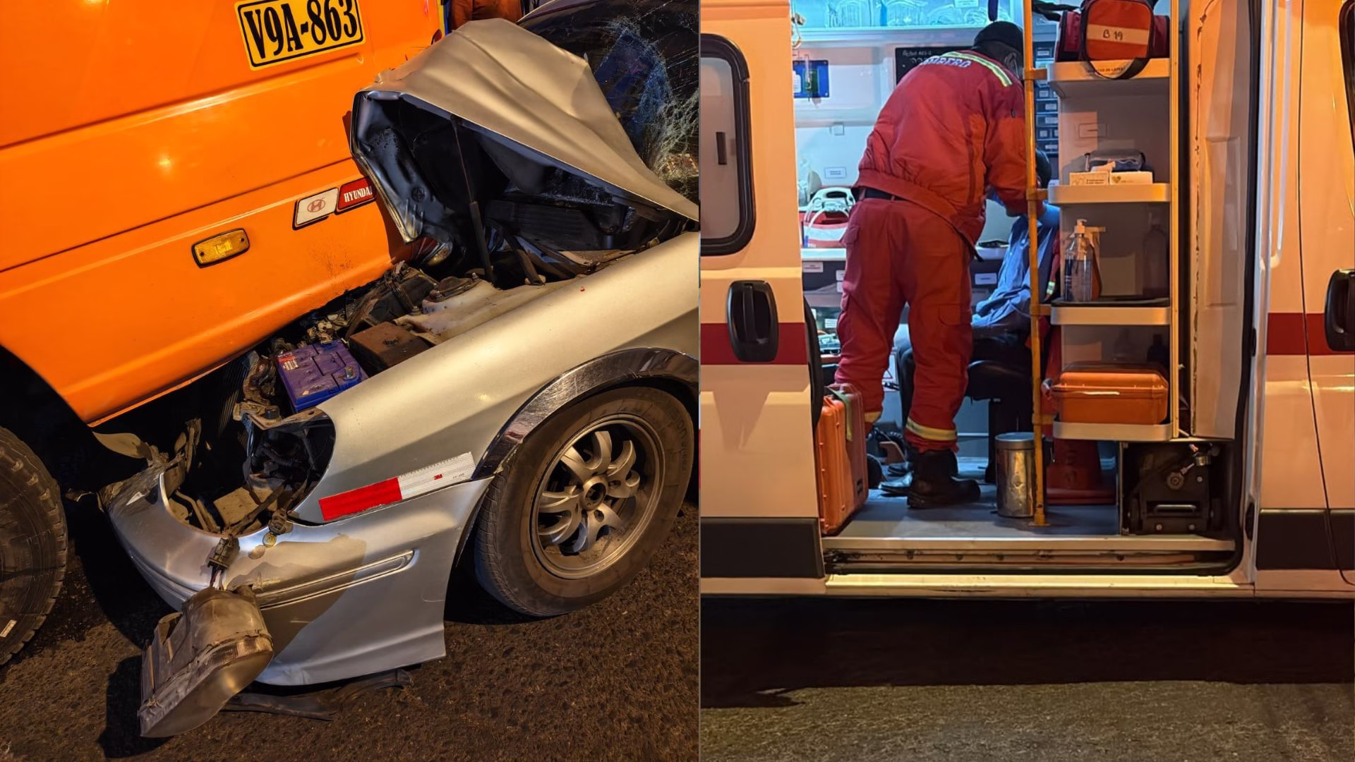 Accidente en Miraflores: choque entre dos buses de servicio público y un colectivo deja 7 heridos 1 Accidente en Miraflores: choque entre dos buses de servicio público y un colectivo deja 7 heridos
