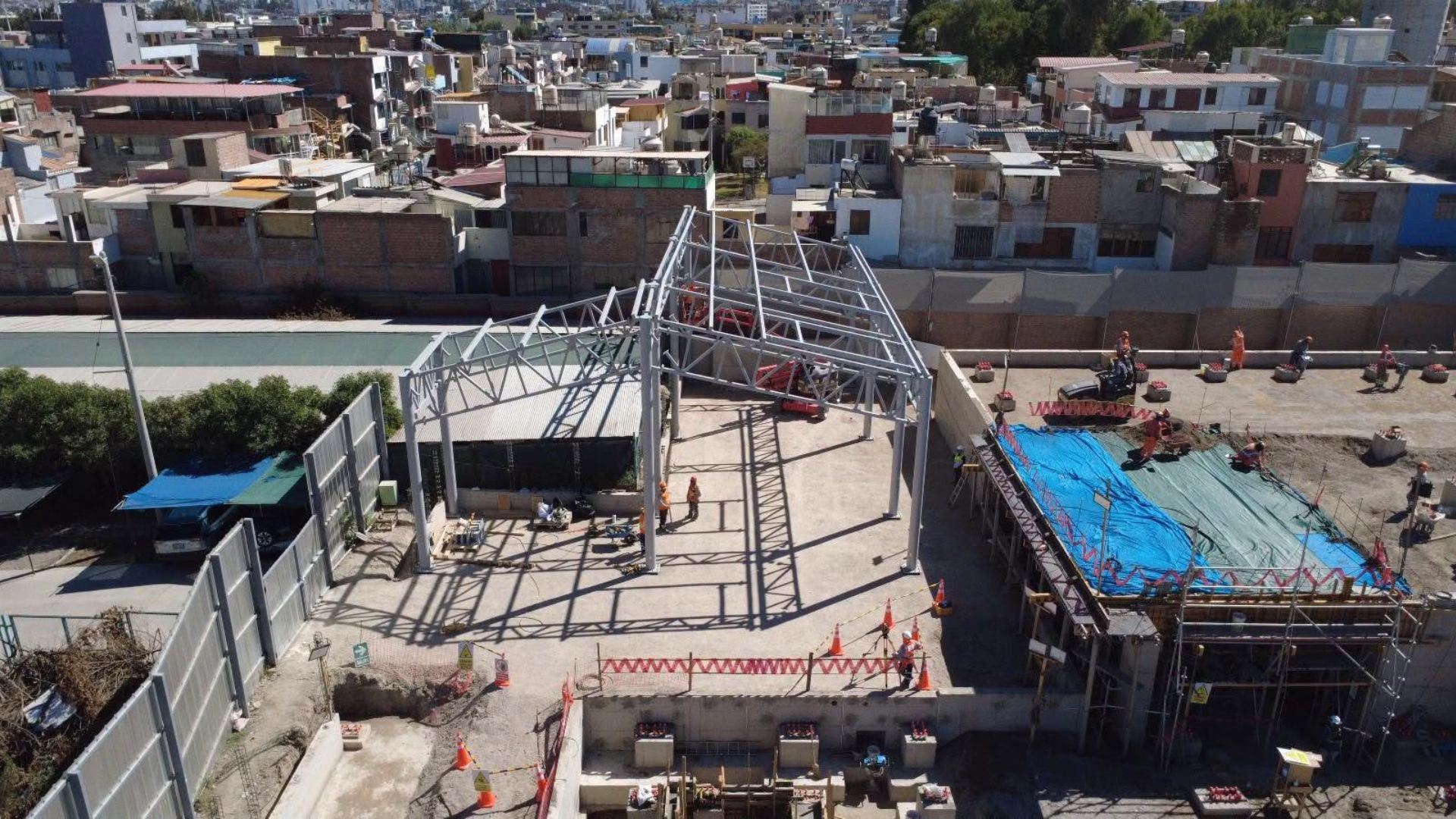 Nuevo IREN Sur avanza con obra de contingencia al 32 %: garantiza atención para 9,7 millones de personas