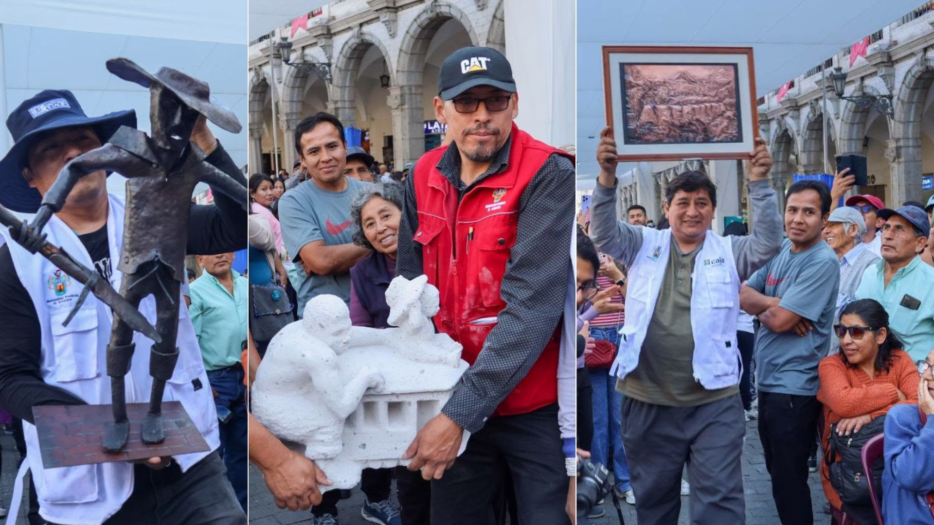 486 Aniversario de Arequipa: Conozca a los ganadores de los concursos de tallado, fierro y repujado