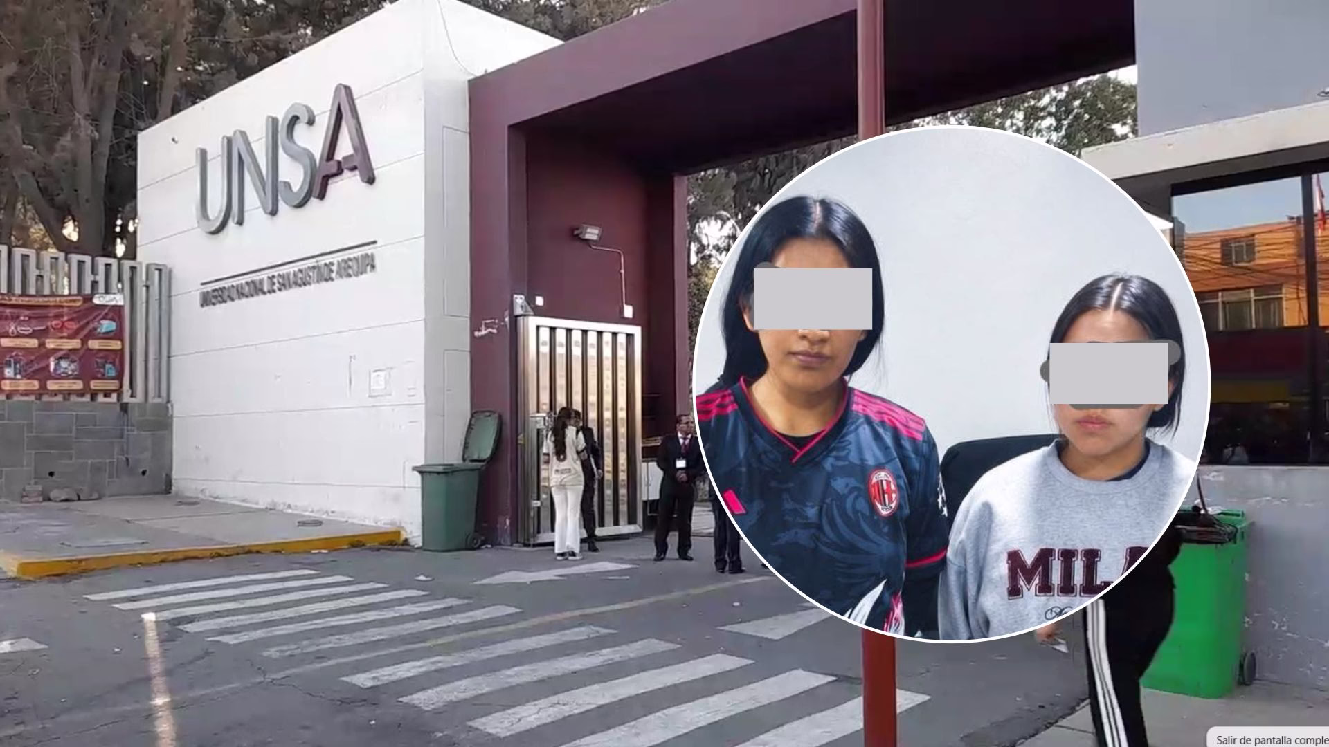 Arequipa: detienen a 3 jóvenes por presunto intento de suplantación durante examen de la UNSA