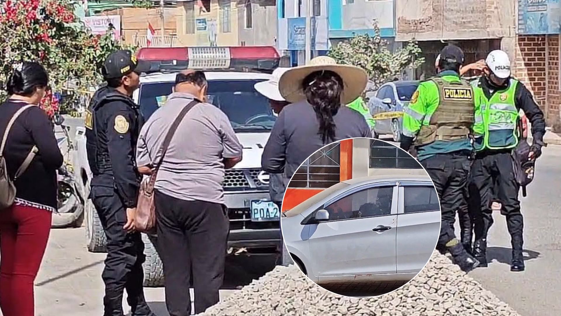 Majes: hombre fue hallado sin vida dentro de su vehículo y Policía investiga presunto crimen