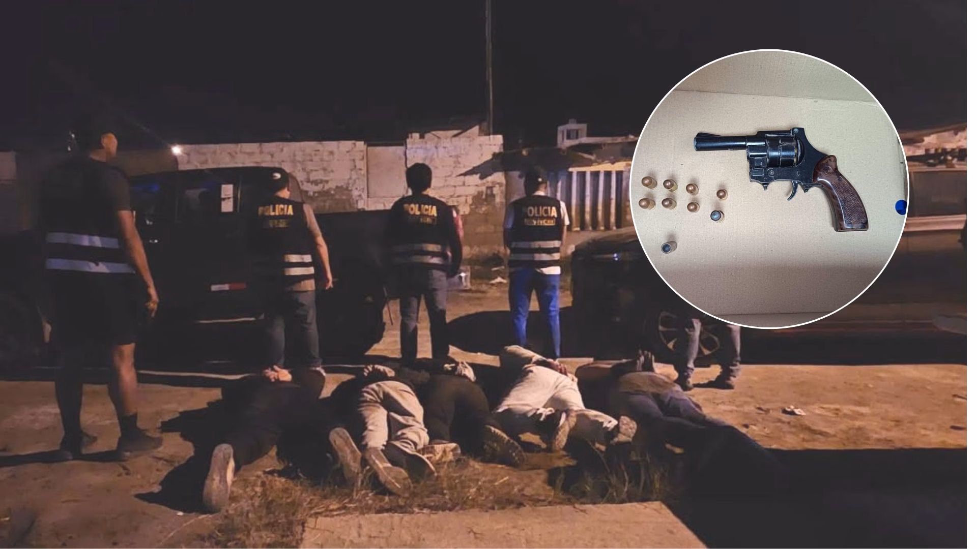 Arequipa: detienen 5 integrantes de “Los Feroces de Camaná” con armas, droga y bloqueador GPS
