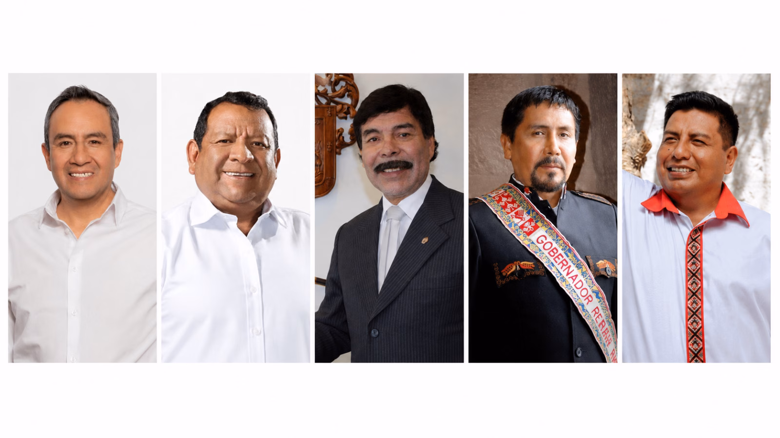 Elecciones Regionales 2026: conoce que dicen los planes de gobierno de 5 candidatos al GORE Arequipa