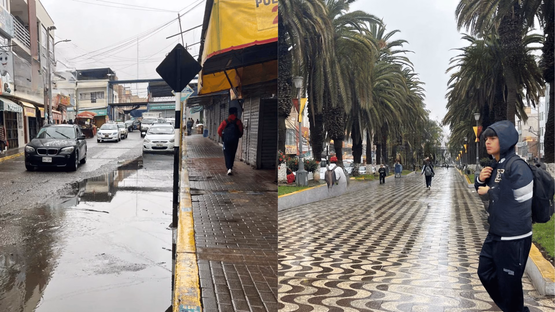 Lluvias continuas causan estragos en las vías de Tacna y obligan a extremar precauciones.