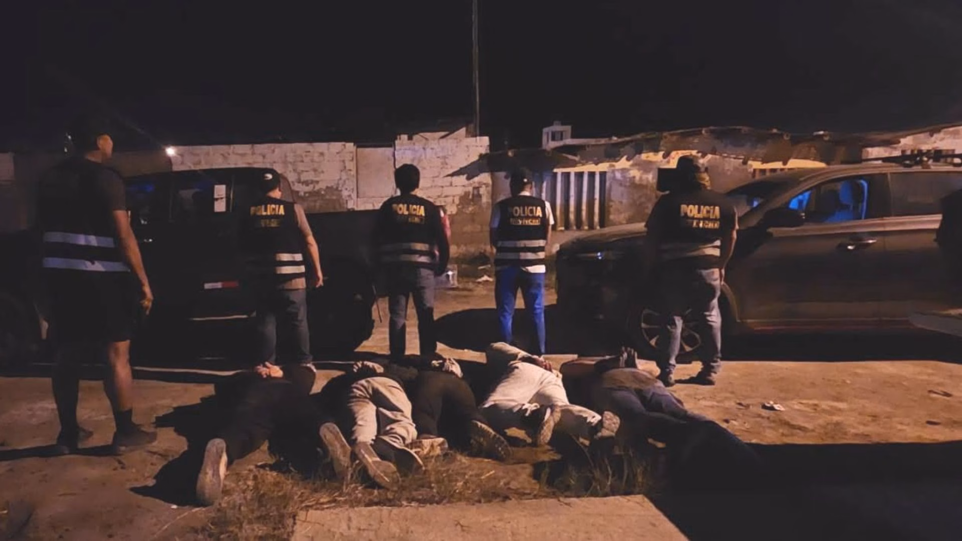 Camaná: dictan 9 meses de prisión preventiva para cinco investigados por banda criminal y tenencia de armas