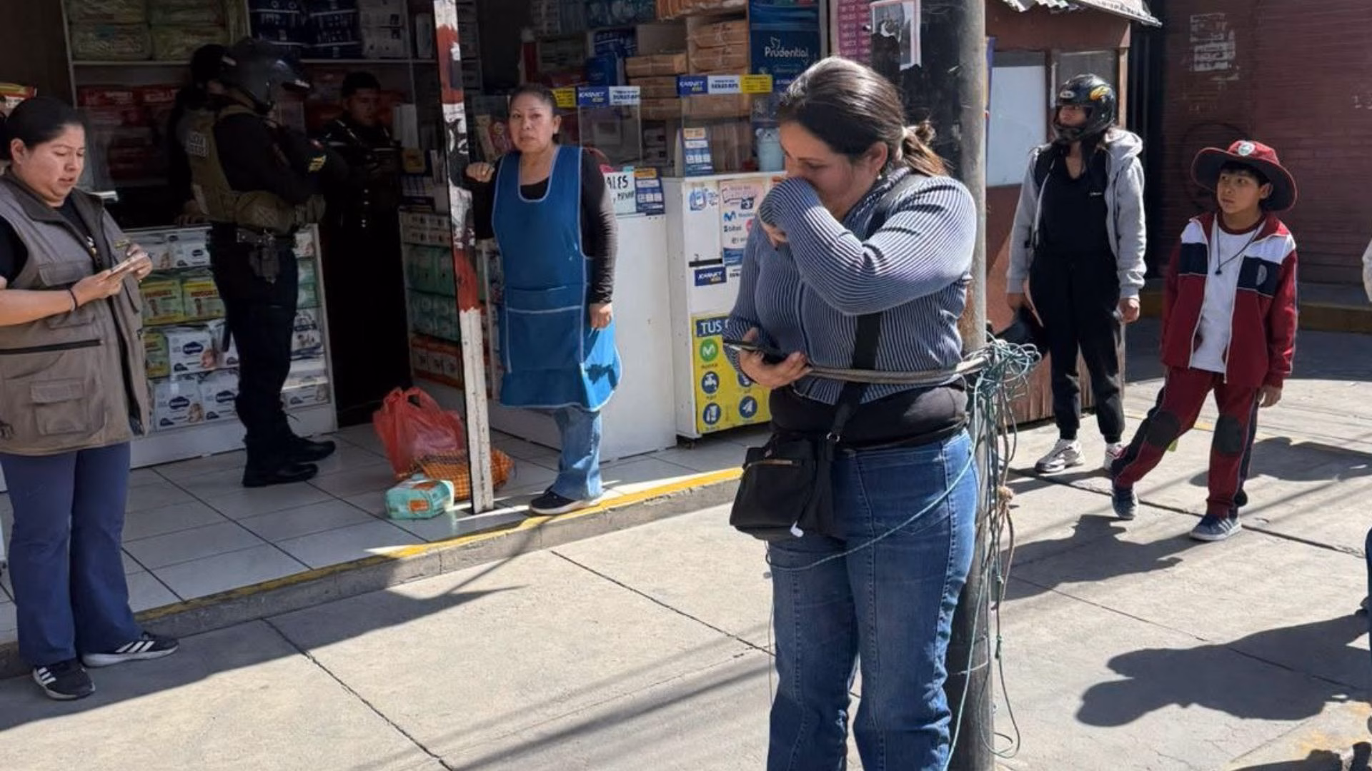 Arequipa: dictan 3 meses de prisión preventiva contra mujer que casi fue linchada tras ser acusada de robo