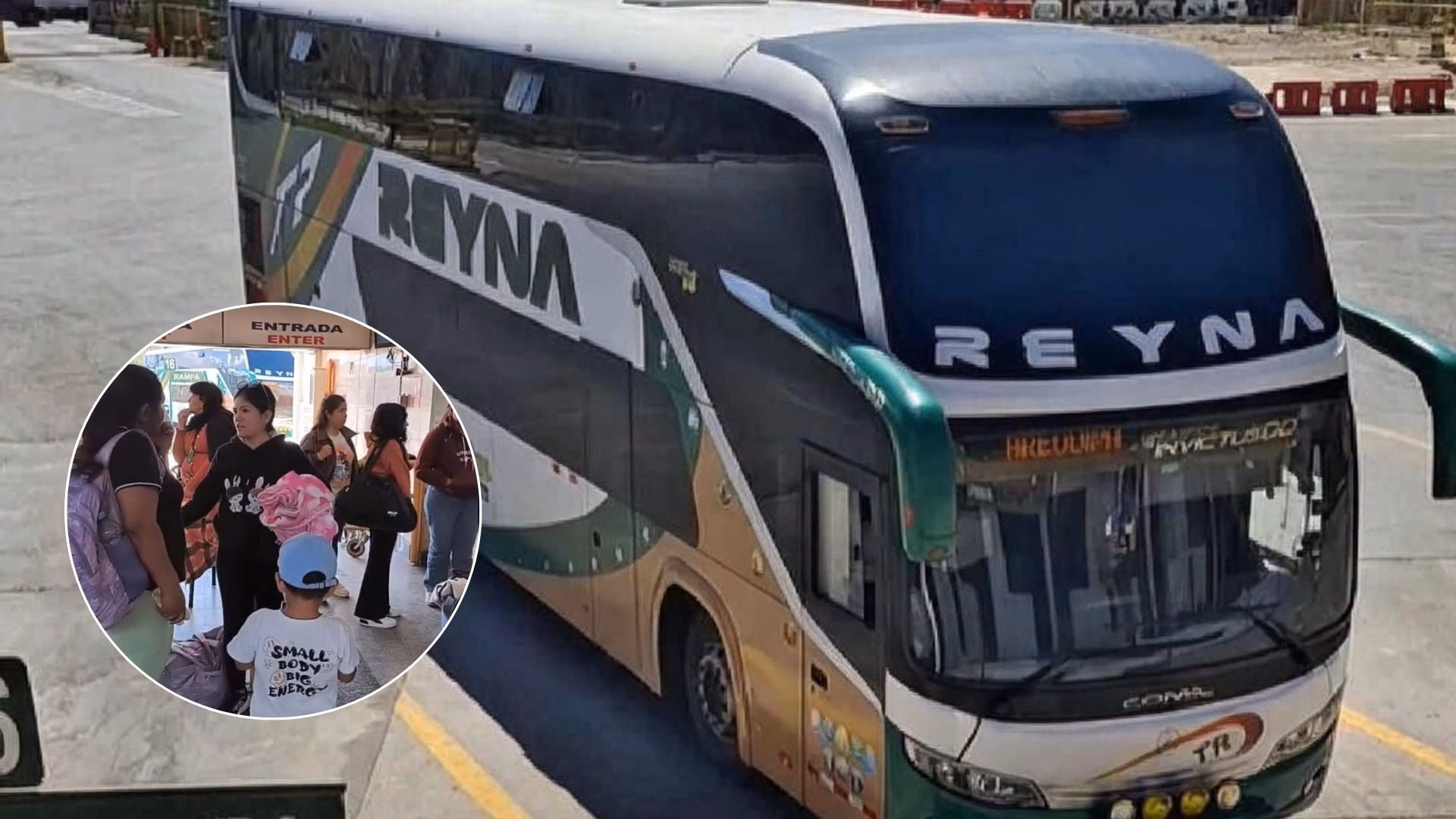 Arequipa: 6 delincuentes armados asaltan bus Reyna con 34 pasajeros durante viaje desde Cusco