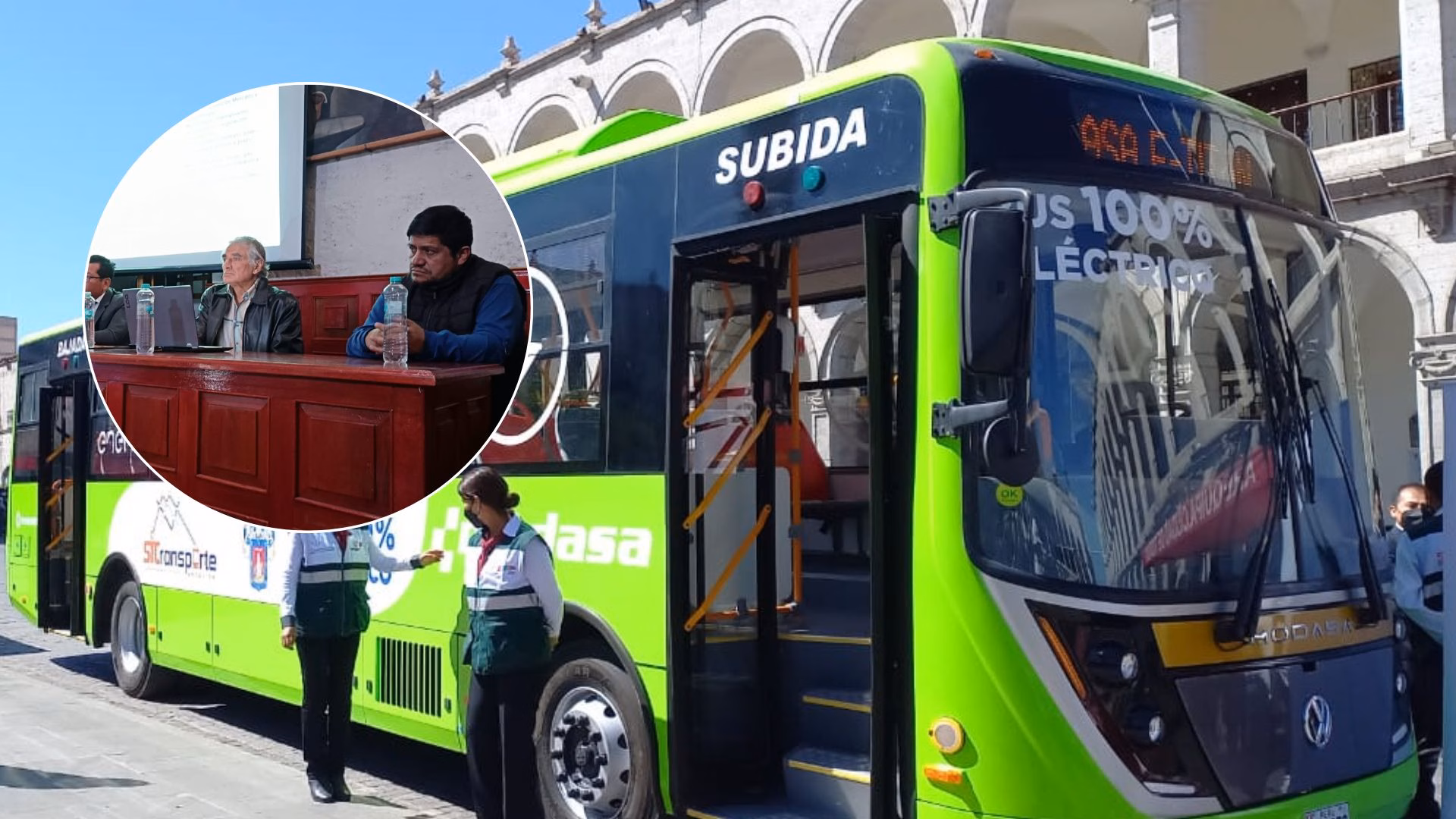 Arequipa: Transportistas plantean 3 400 buses eléctricos para reemplazar progresivamente al SIT