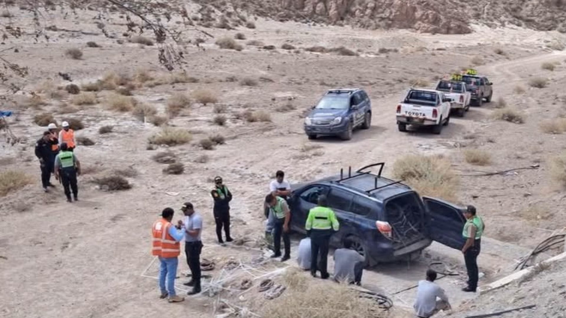 Arequipa: seguridad de minera Cerro Verde detiene a 3 sujetos y un adolescente con cables de cobre