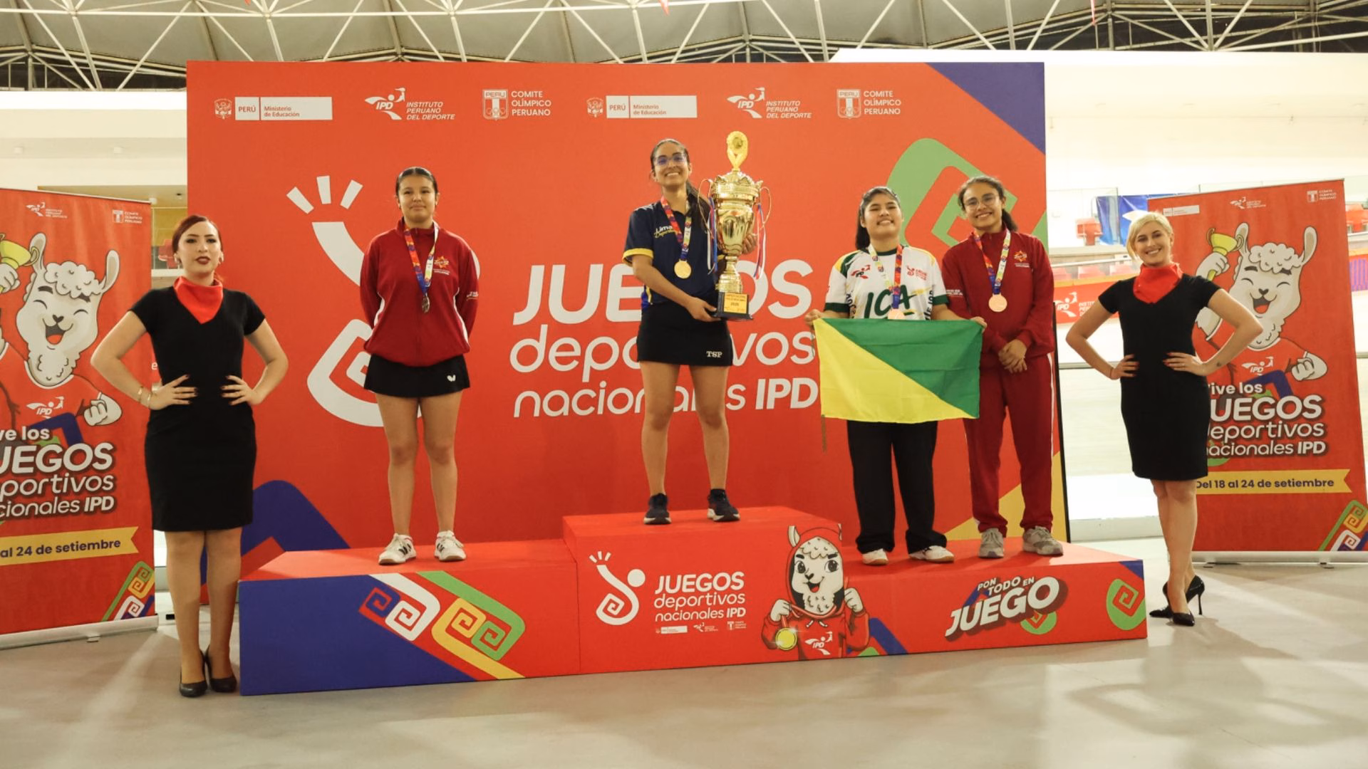 Arequipa suma tres medallas en tenis de mesa durante los Juegos Deportivos Nacionales 2026
