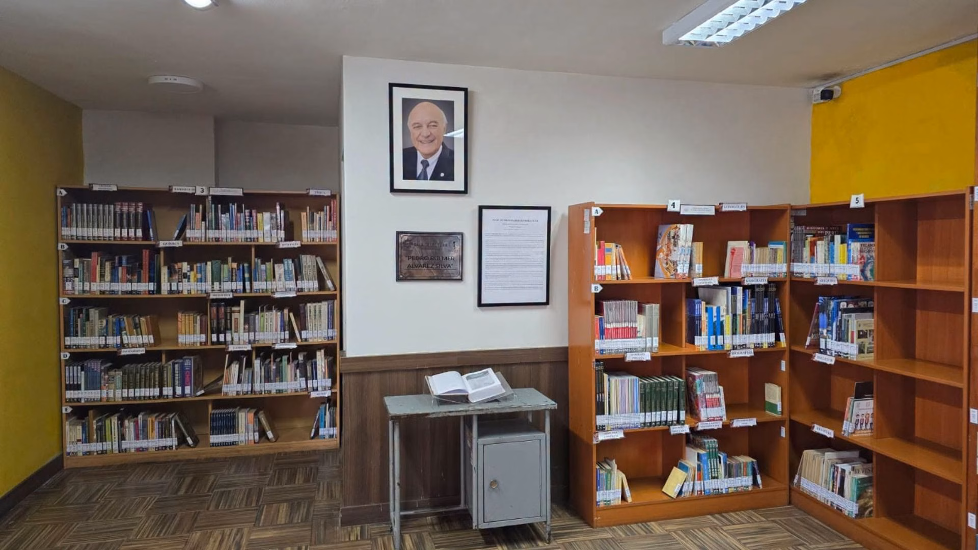 Arequipa: inauguran sala de lectura Pedro Bulmer Álvarez Silva en la Biblioteca Regional Mario Vargas Llosa