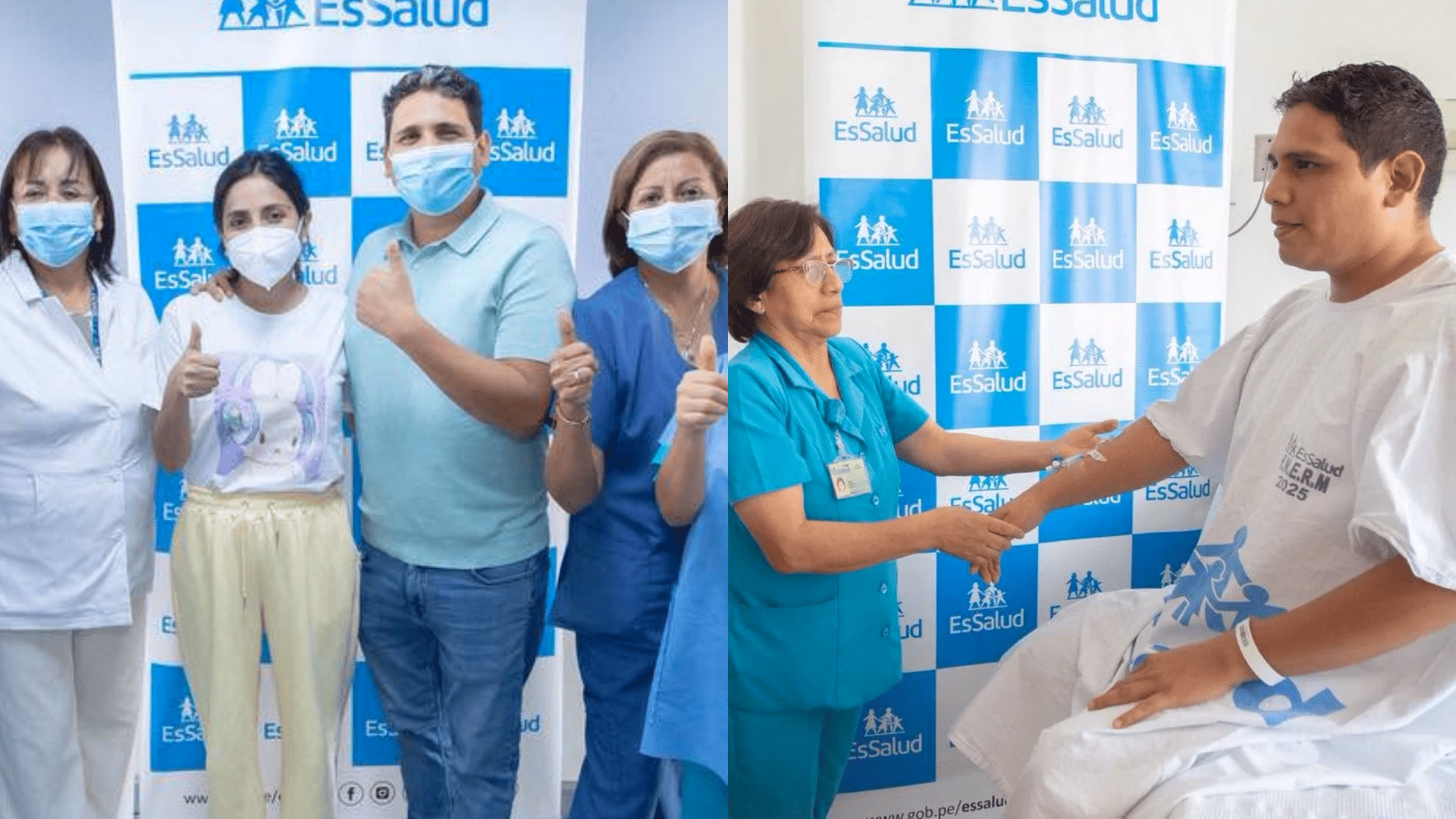 Un gesto de amor y esperanza: esposo dona un riñón a su pareja y le devuelve la vida en el Hospital Rebagliati.