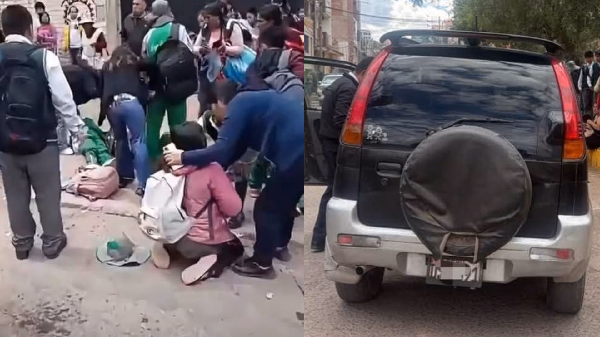 Cusco: atropello múltiple deja mujer fallecida y siete escolares heridos, conductora se habría pasado luz roja