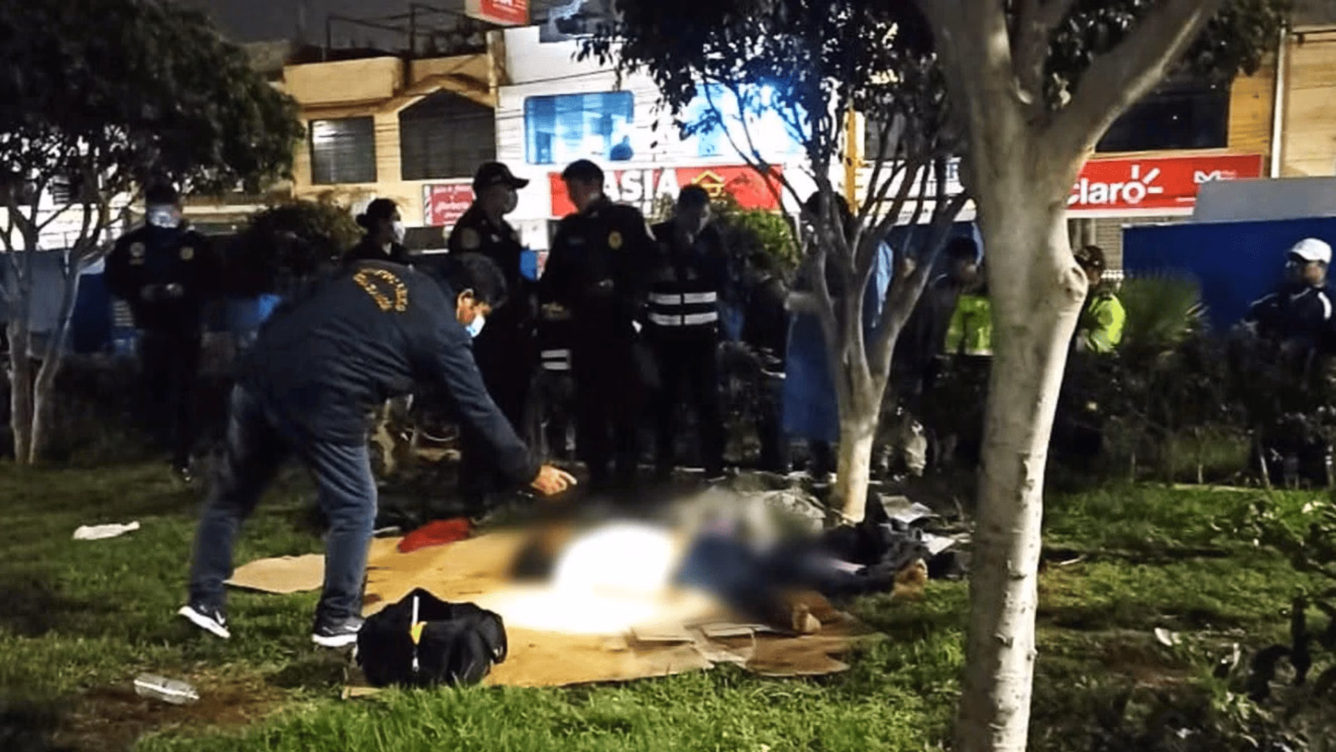 Tacna: hallan sin vida a una mujer en un parque del distrito Gregorio Albarracín.