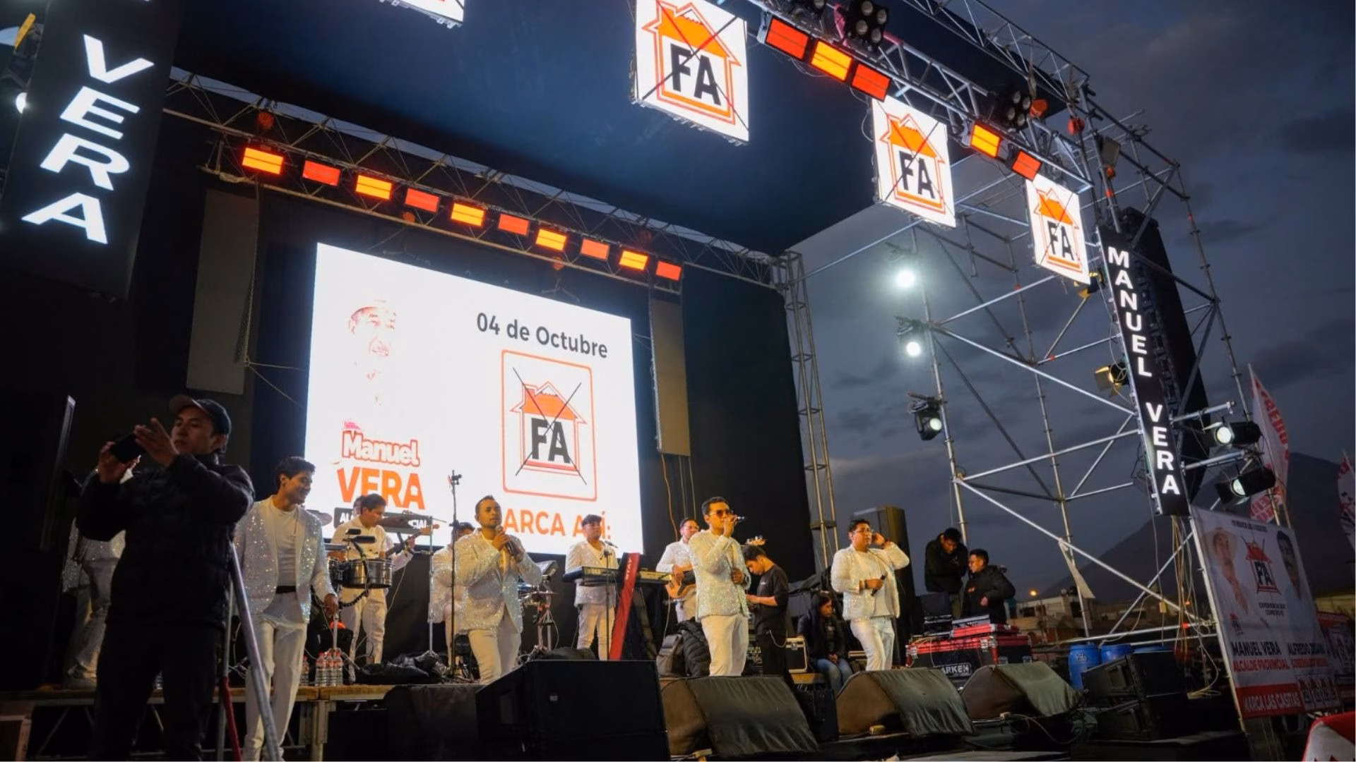 Elecciones 2026: candidatos cierran campañas con conciertos musicales y últimas propuestas
