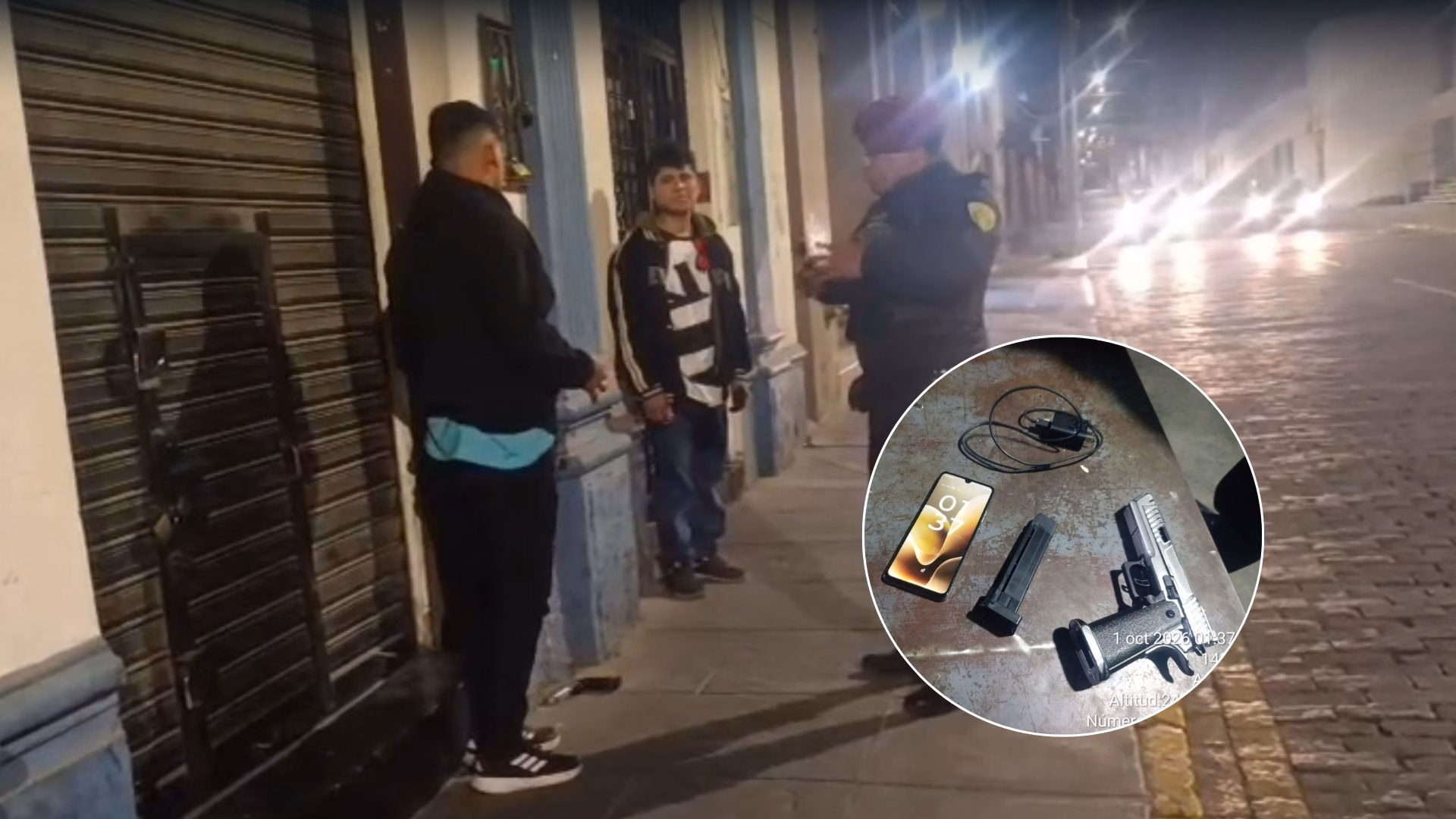 Arequipa: capturan a presuntos integrantes de Los Bravos del Misti por intento de robo en el centro histórico