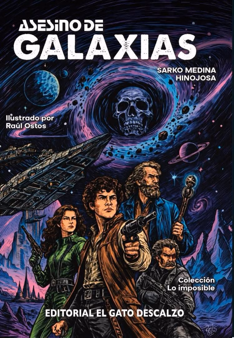 Asesino de Galaxias: Sarko Medina presentó su nueva novela en la FIL Arequipa