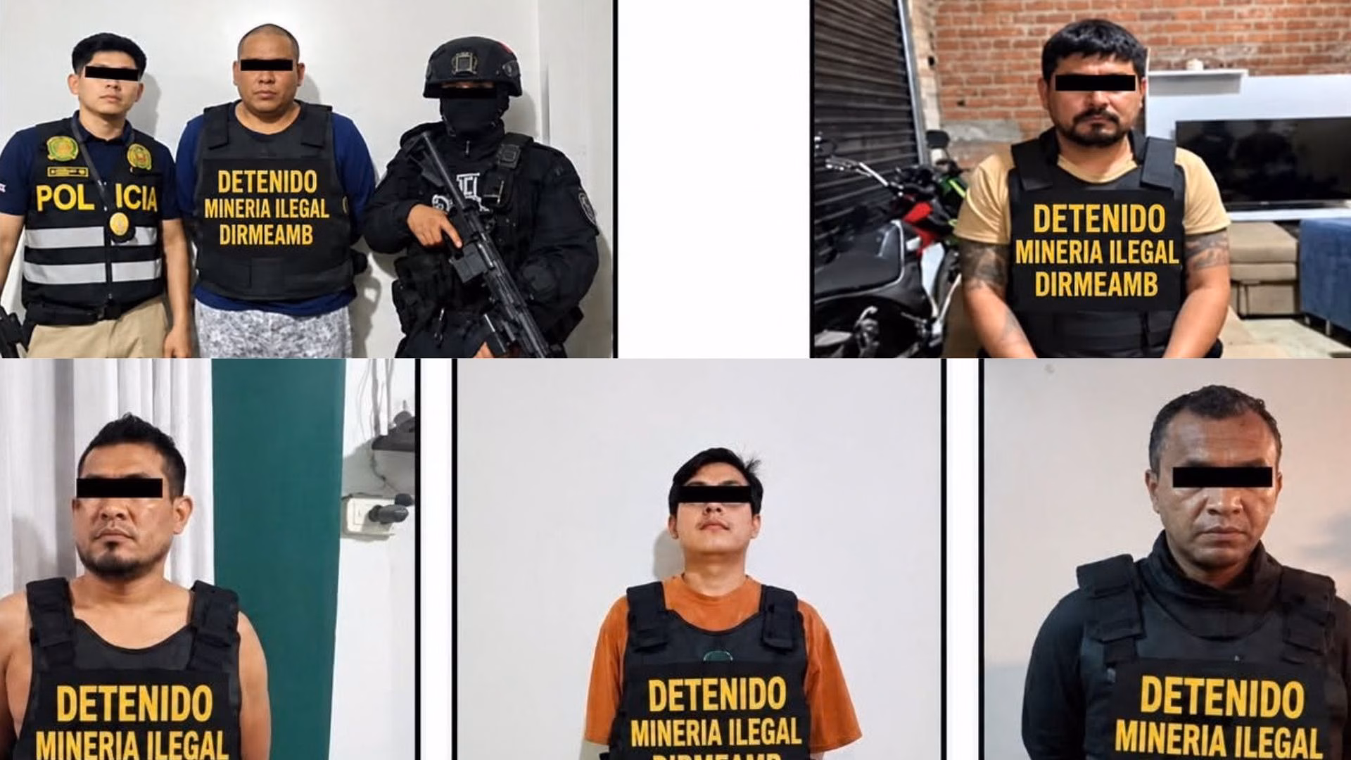 Madre de Dios: tres presuntos delincuentes y un policía fallecen tras enfrentamiento con la PNP en La Pampa