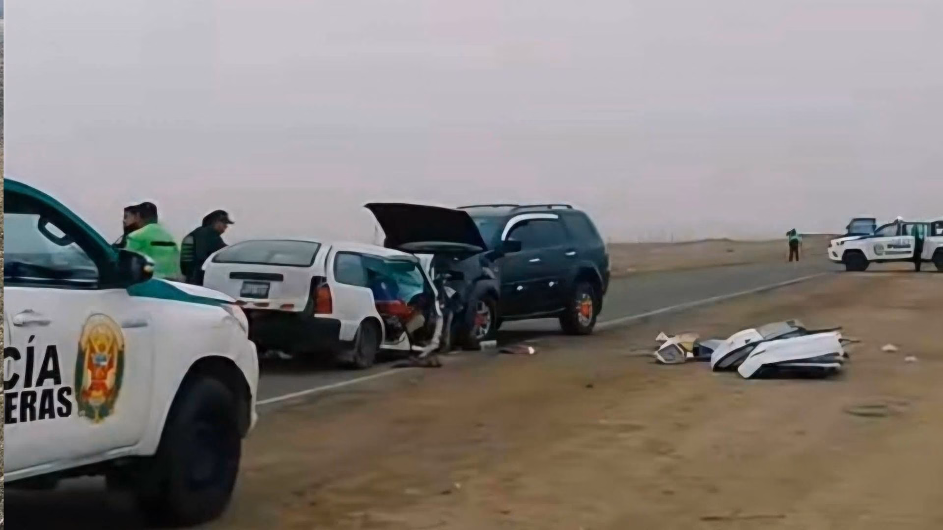 Ica: cinco emprendedores apícolas de Apurímac fallecen en choque frontal en la Panamericana Sur