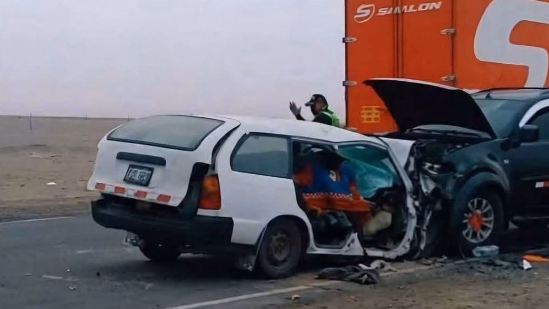 Ica: cinco emprendedores apícolas de Apurímac fallecen en choque frontal en la Panamericana Sur