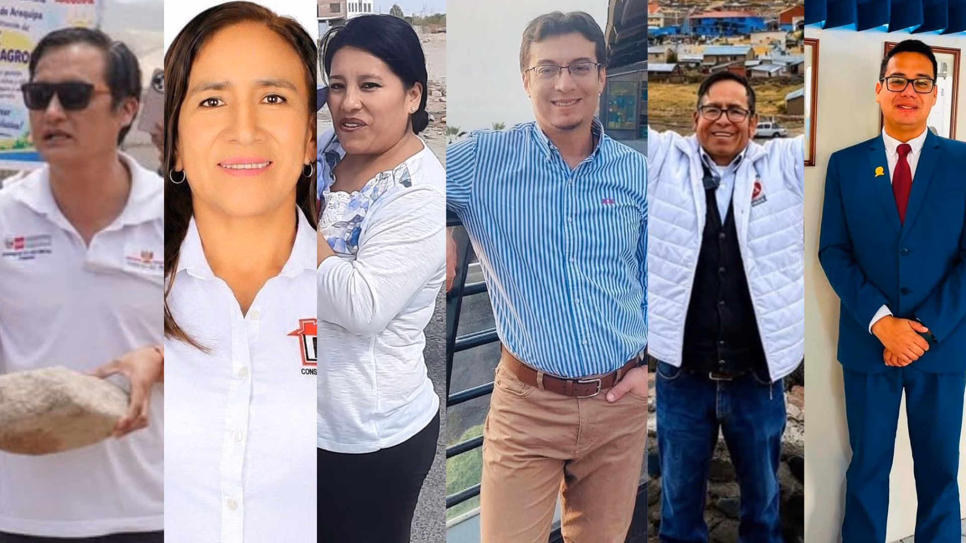 Elecciones 2026: conoce a los 10 nuevos consejeros regionales de las provincias de Arequipa