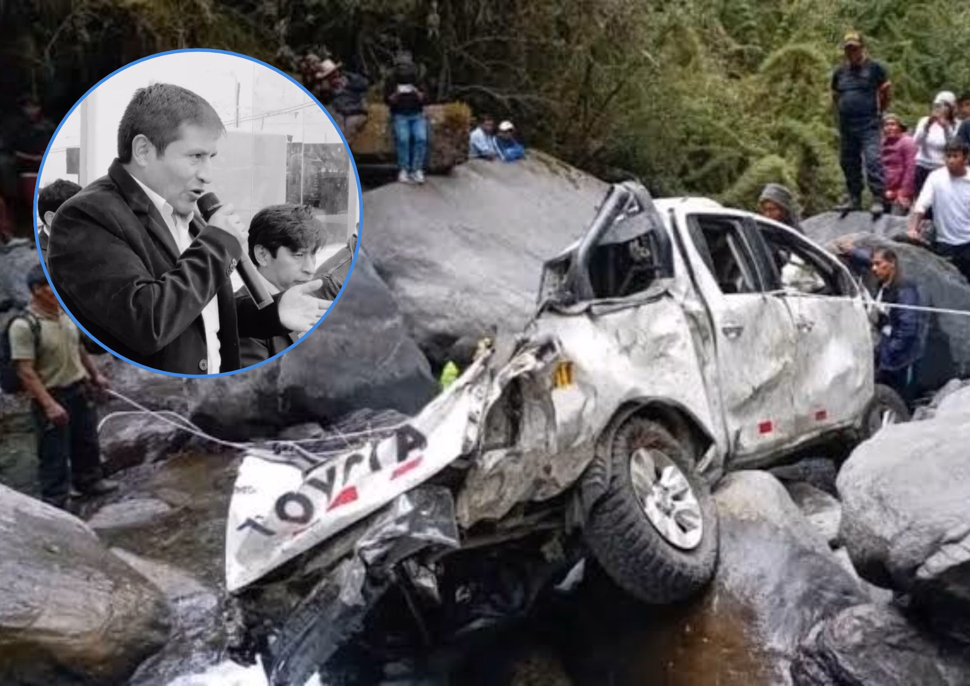 Alcalde de Quiaca fallece tras caer al río Miraflores
