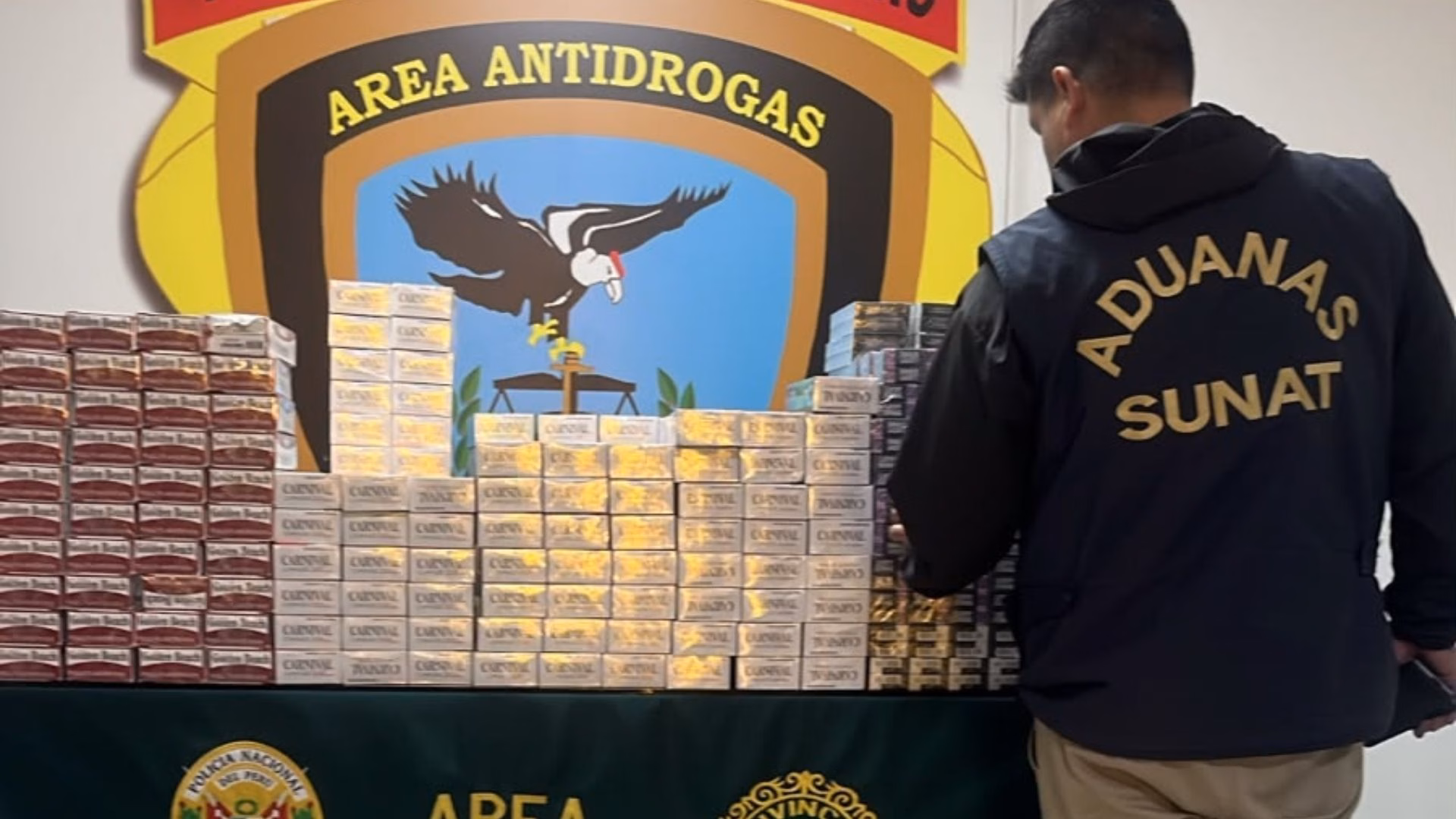 Arequipa: incautan más de 600 mil cigarrillos ilegales en operativos contra el contrabando