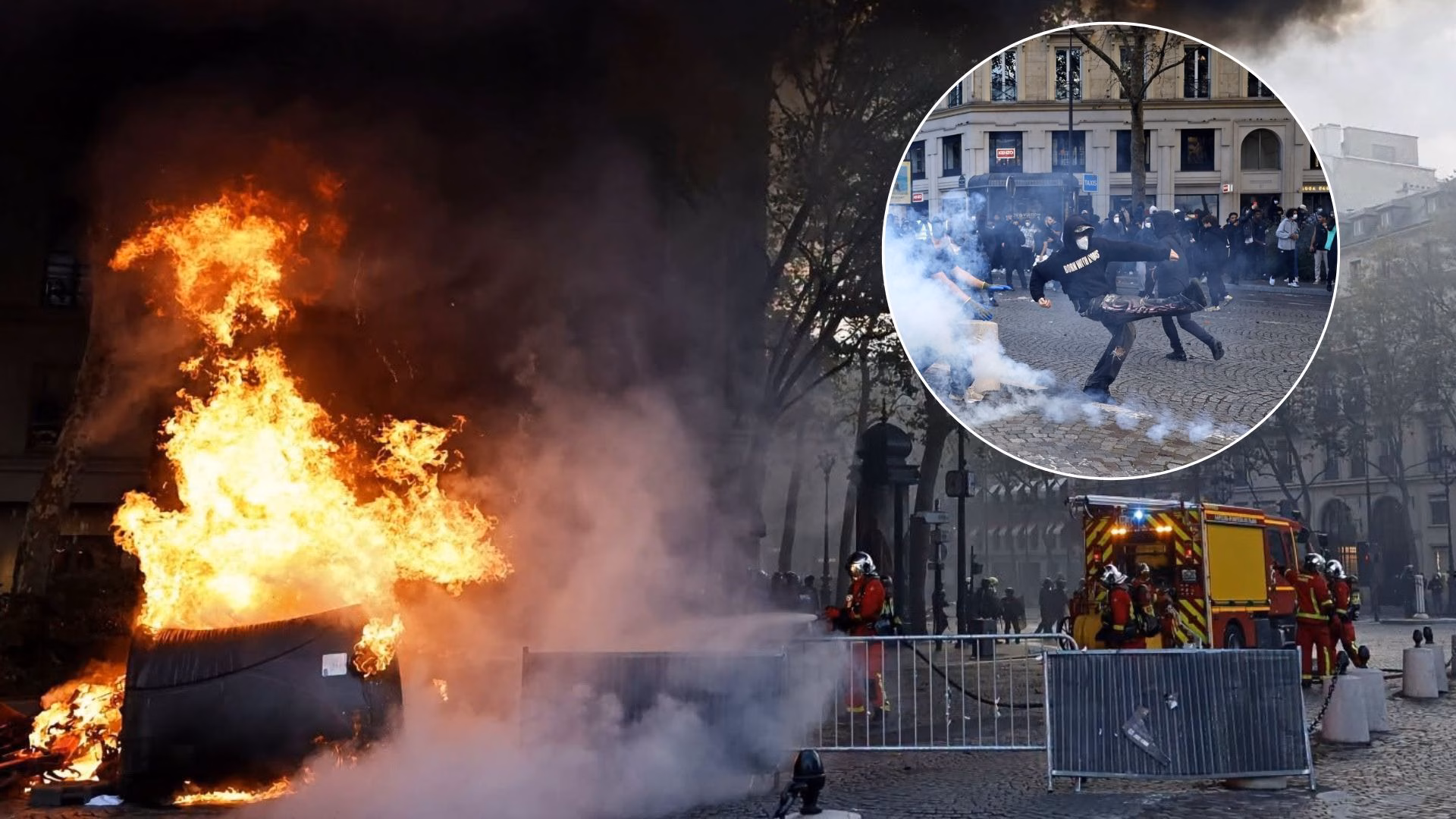 Francia: protestas dejan 1.200 detenidos tras destrozos e incendio de ayuntamiento histórico de Limoges