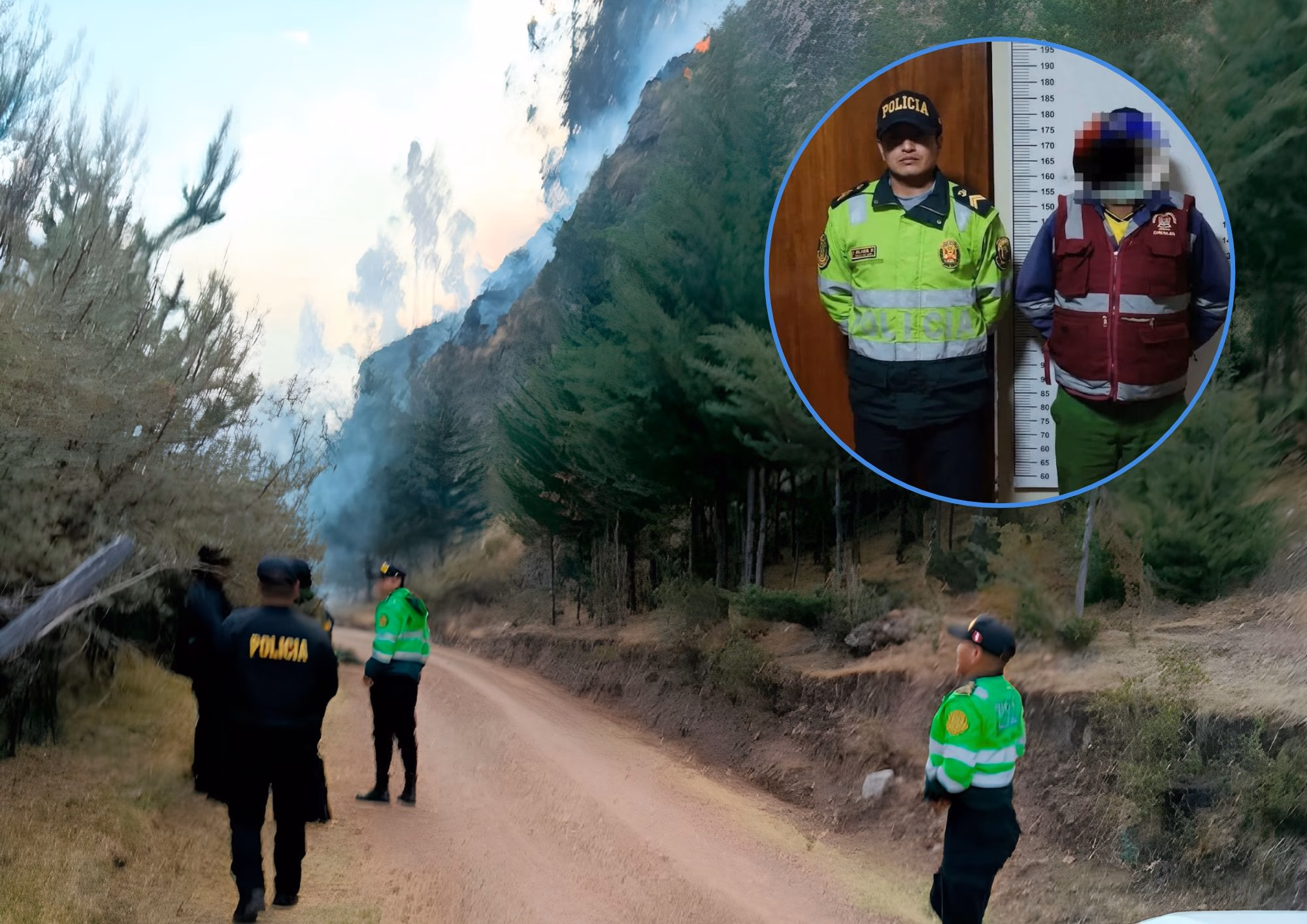 Incendio forestal en Cusco: sentencian a trabajador