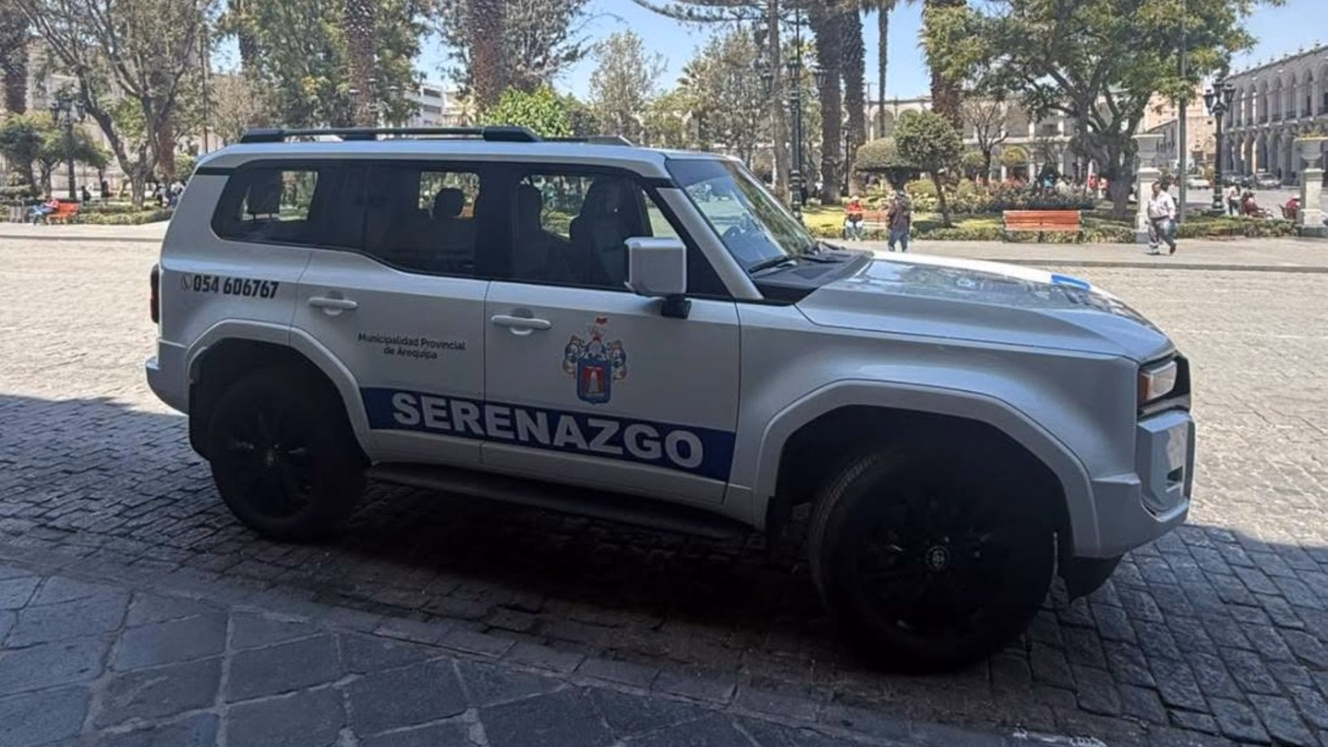 Arequipa: camioneta Toyota Land Cruiser Prado de S/375 mil fue destinada para el Serenazgo