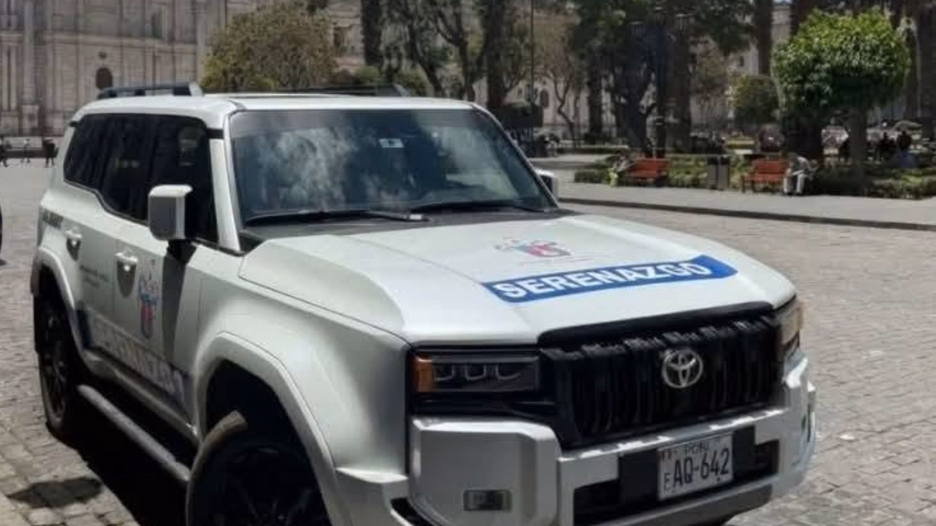 Arequipa: camioneta Toyota Land Cruiser Prado de S/375 mil fue destinada para el Serenazgo
