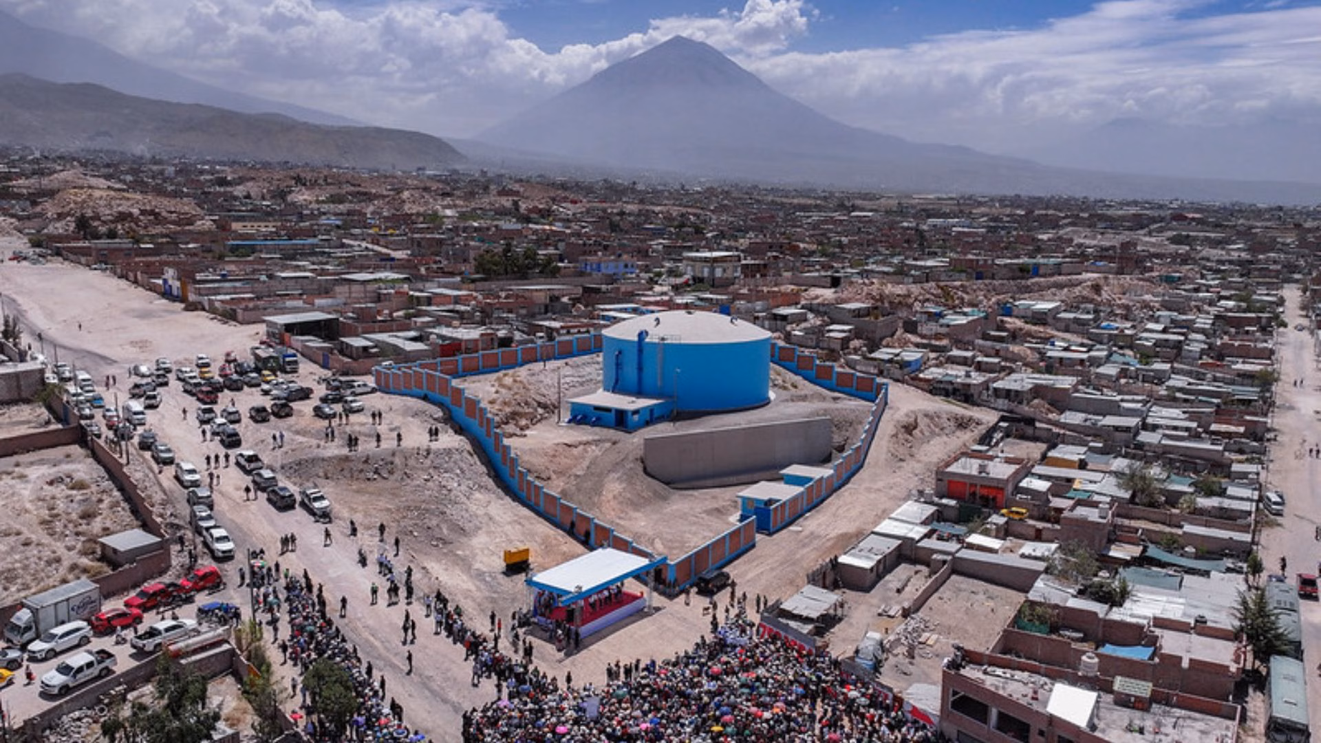 Arequipa: más de 30 mil habitantes de Cerro Colorado se beneficiarán con nuevo reservorio de agua